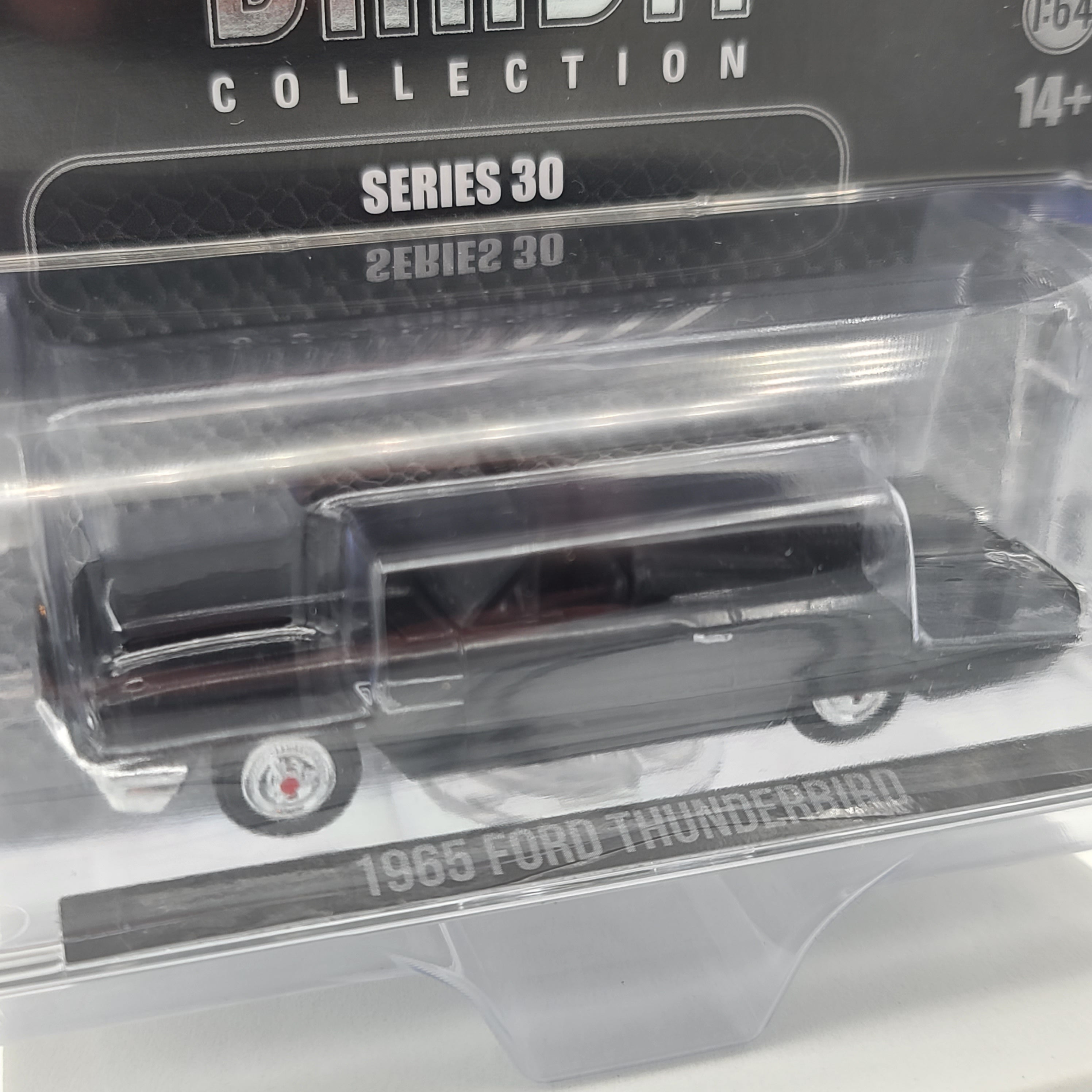 GreenLight '65 Ford Thunderbird w/ Tonneau Cover - 1:64 (2025 Black Bandit Series 30)