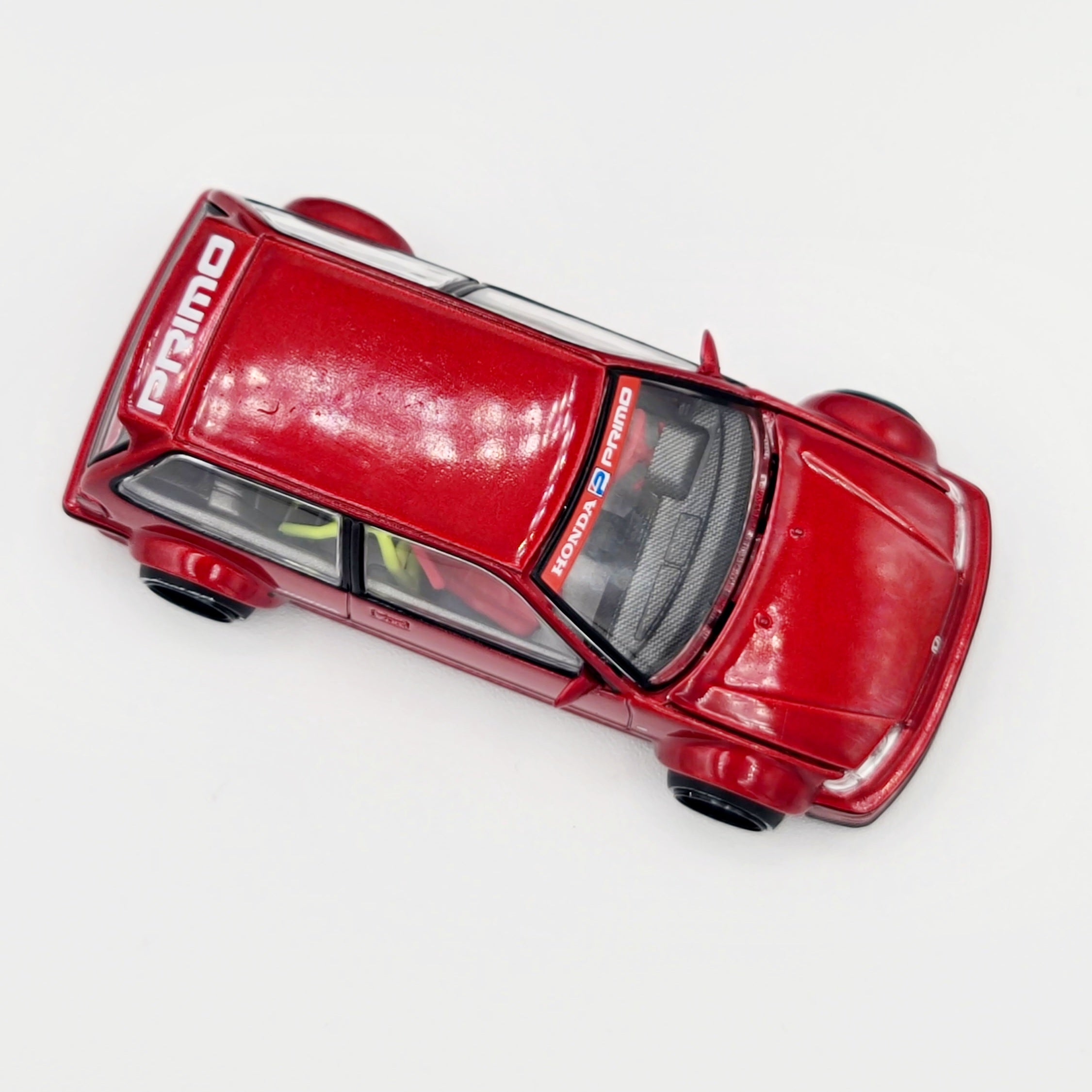 Kaido House x Mini GT Honda Civic EF Kaido Works V2 - 1:64, Red (2025 Limited Edition)