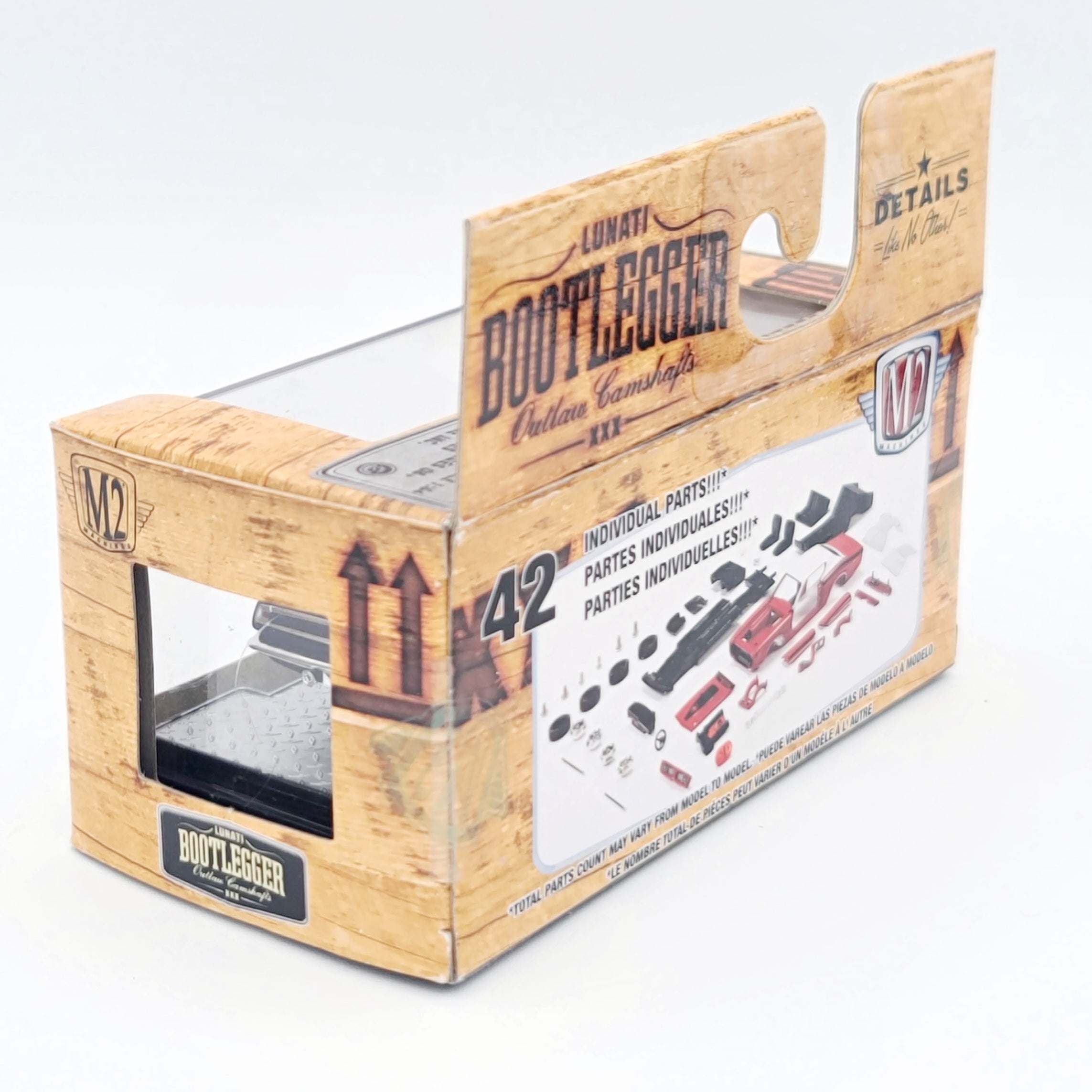 M2 Machines '68 Plymouth Barracuda HEMI Super Stock - 1:64 (2016 Detroit Muscle - Bootlegger)