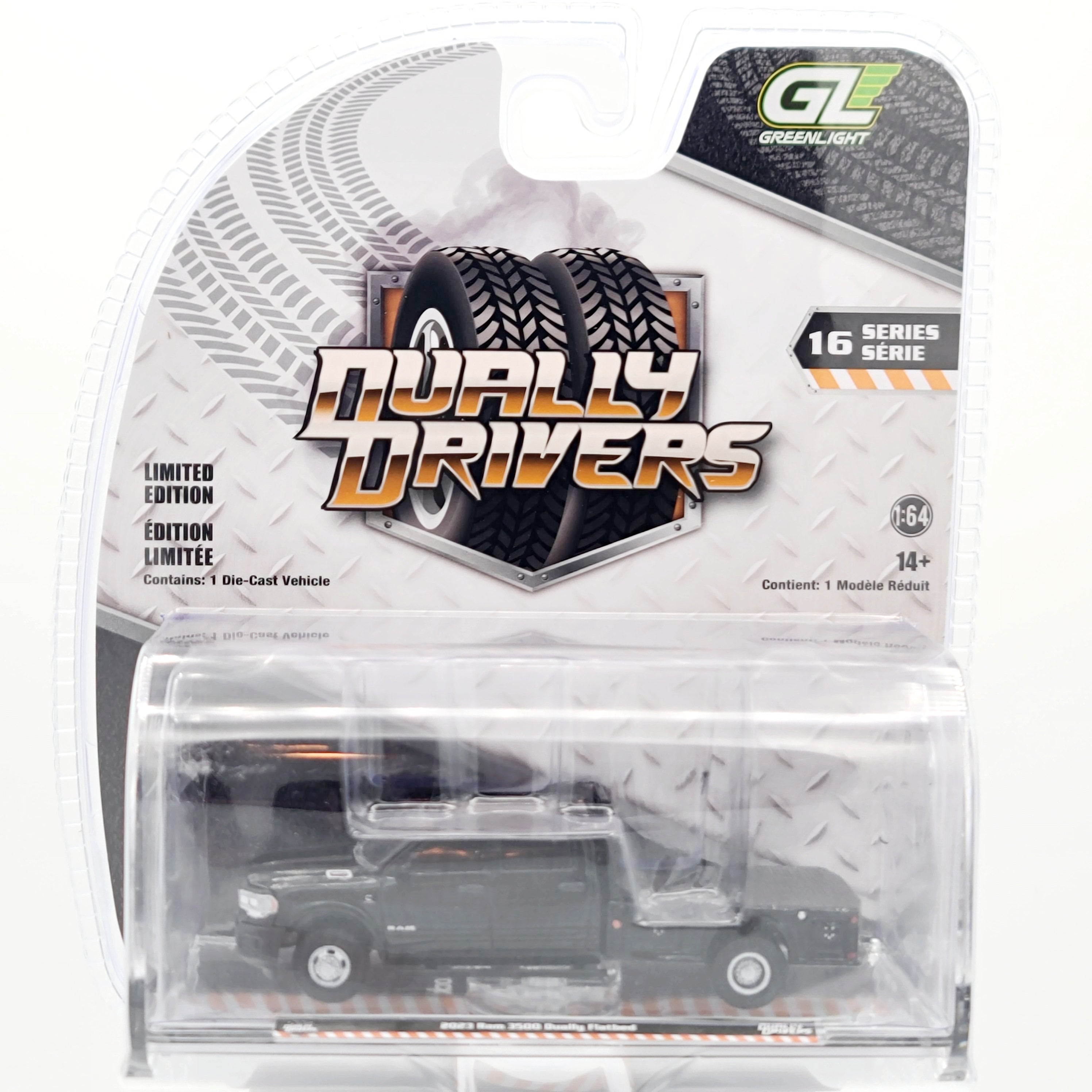 Greenlight '23 Ram 3500 Dually Flatbed Truck - 1:64 (2025 Dually Drivers Series 16)