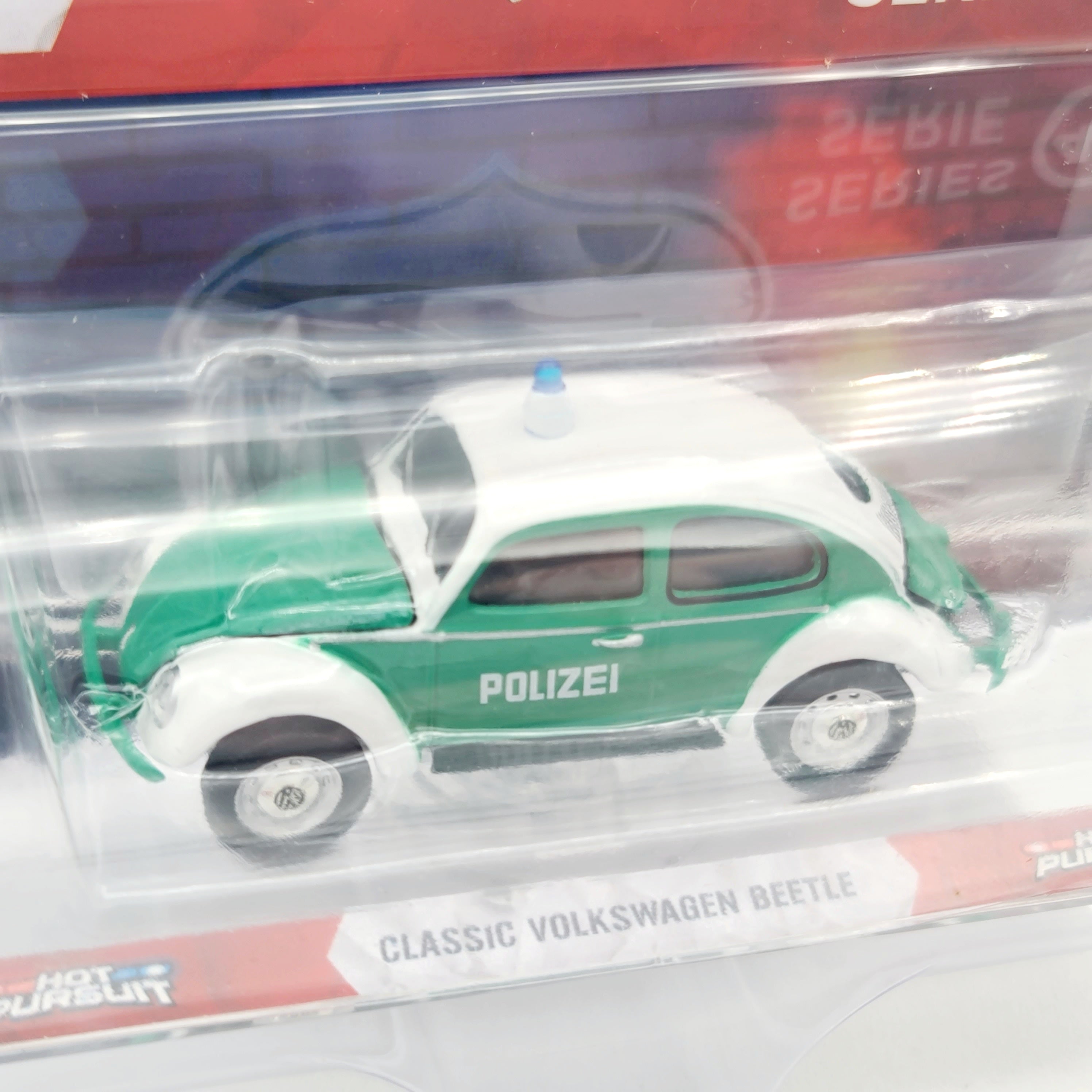 GreenLight Classic Volkswagen Beetle - German Polizei - 1:64 (2025 Hot Pursuit Series 47)