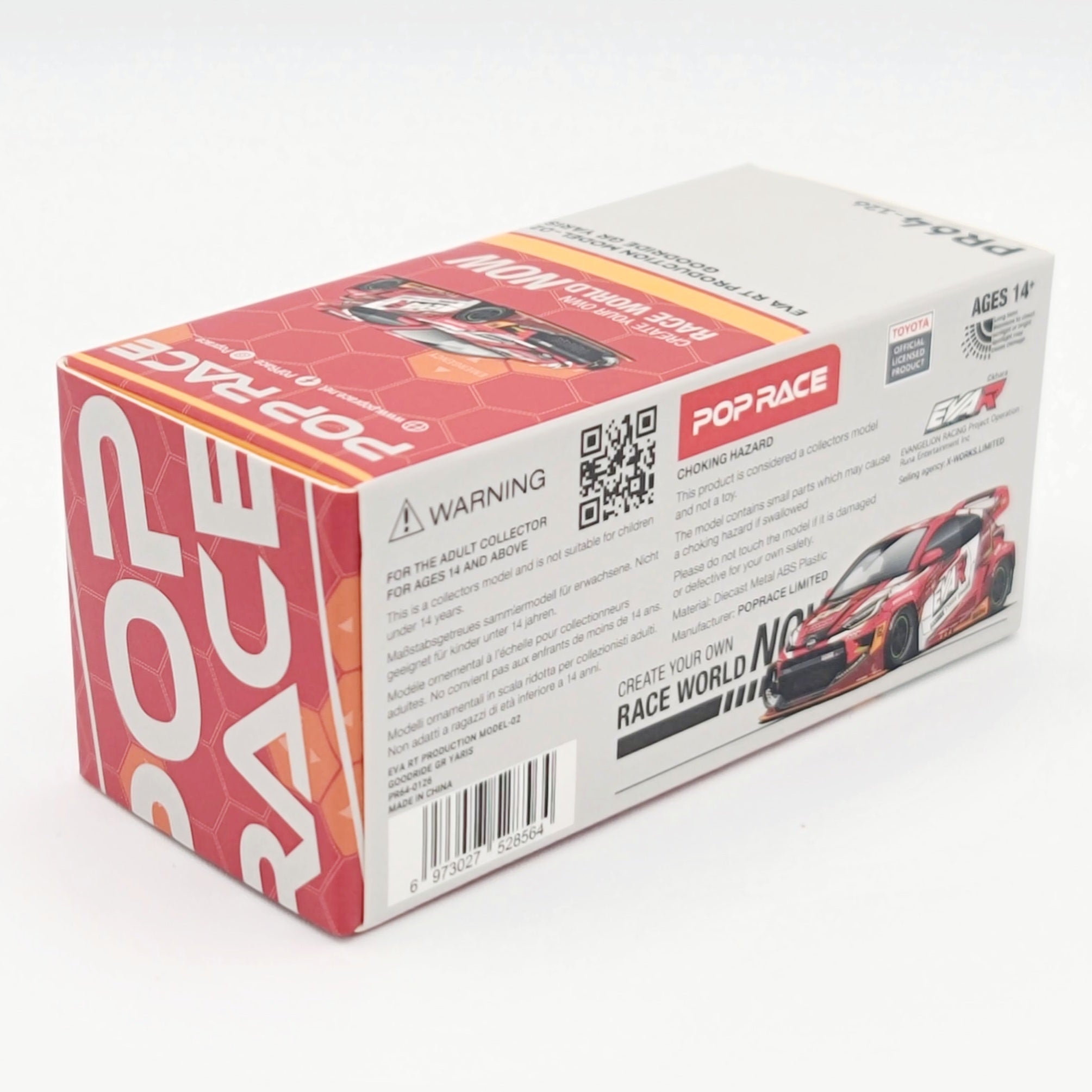 Pop Race Toyota Goodride GR Yaris EVA RT - 1:64 (2025 Limited Edition)