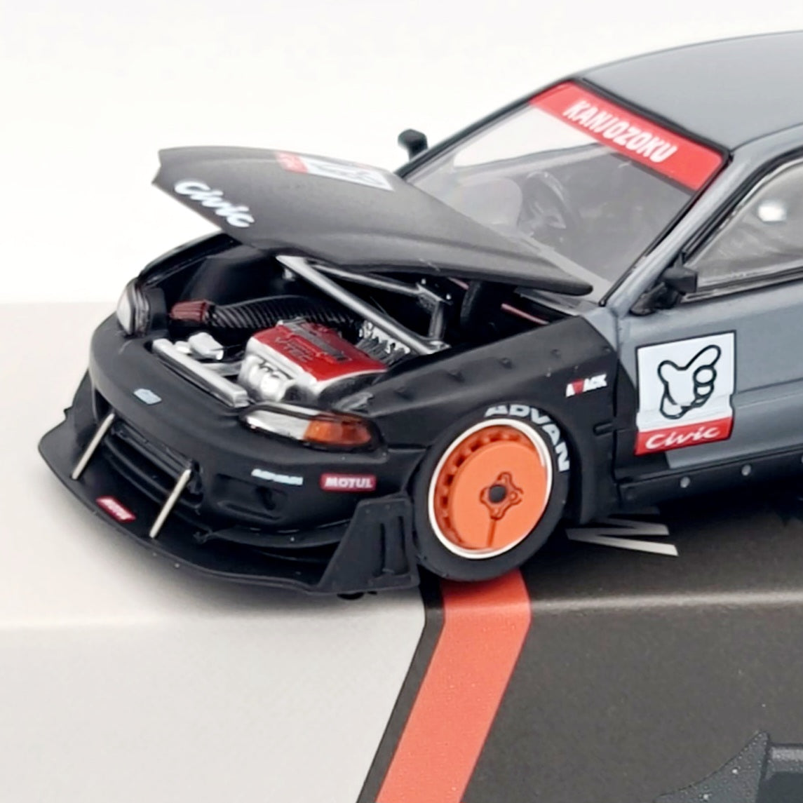 Pop Race Pandem Honda Civic EG6 - 1:64 (2025 Limited Edition)