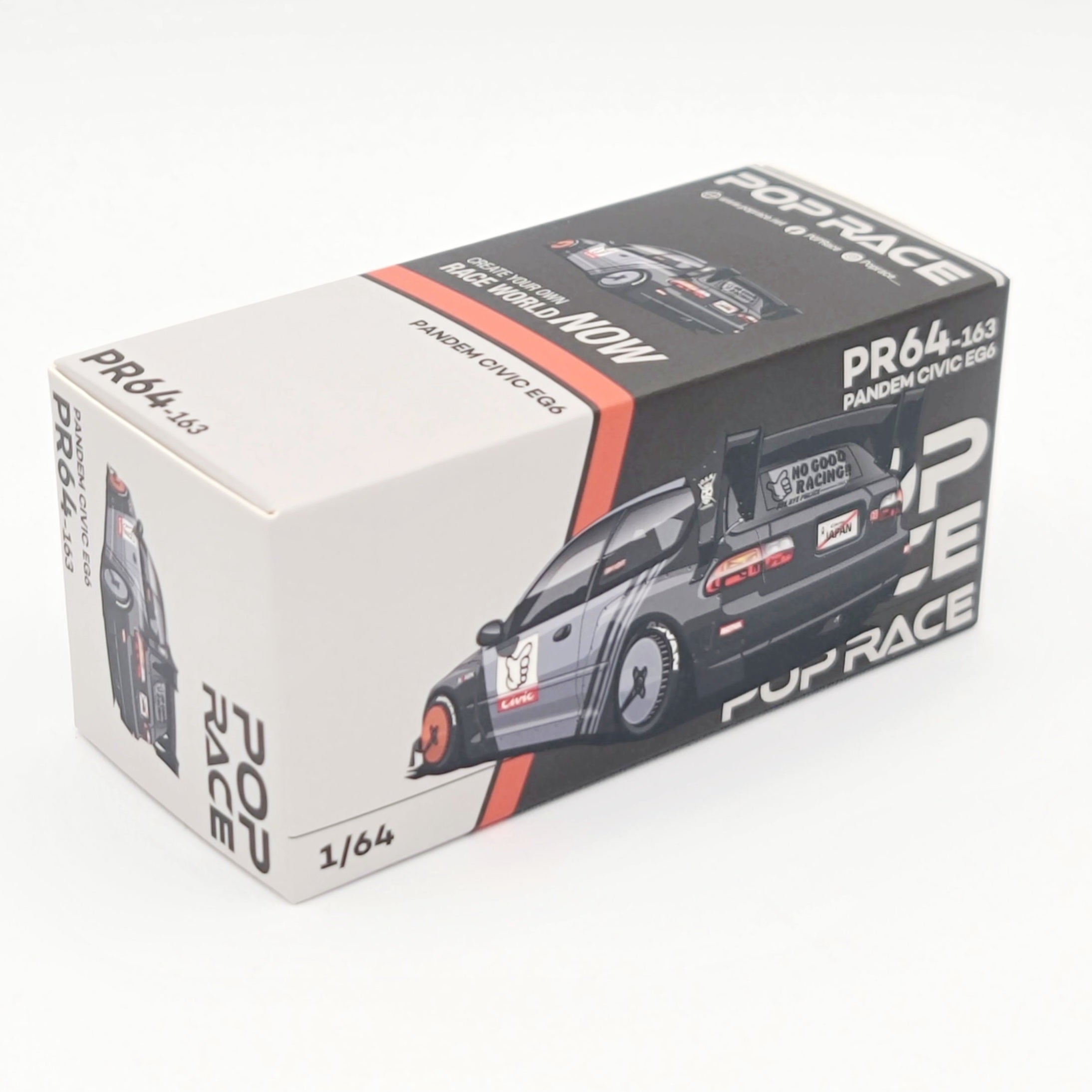Pop Race Pandem Honda Civic EG6 - 1:64 (2025 Limited Edition)
