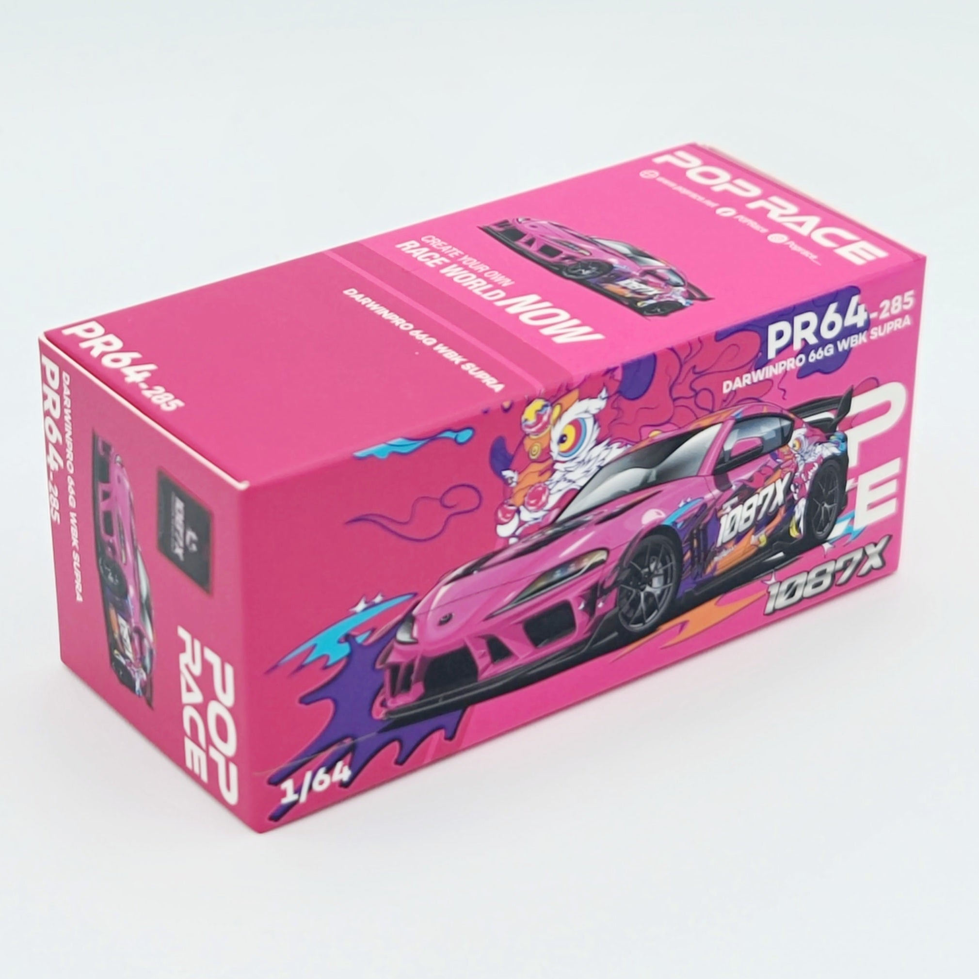 Pop Race Darwinpro 66G WBK Toyota Supra  - 1:64 (2025 Limited Edition)