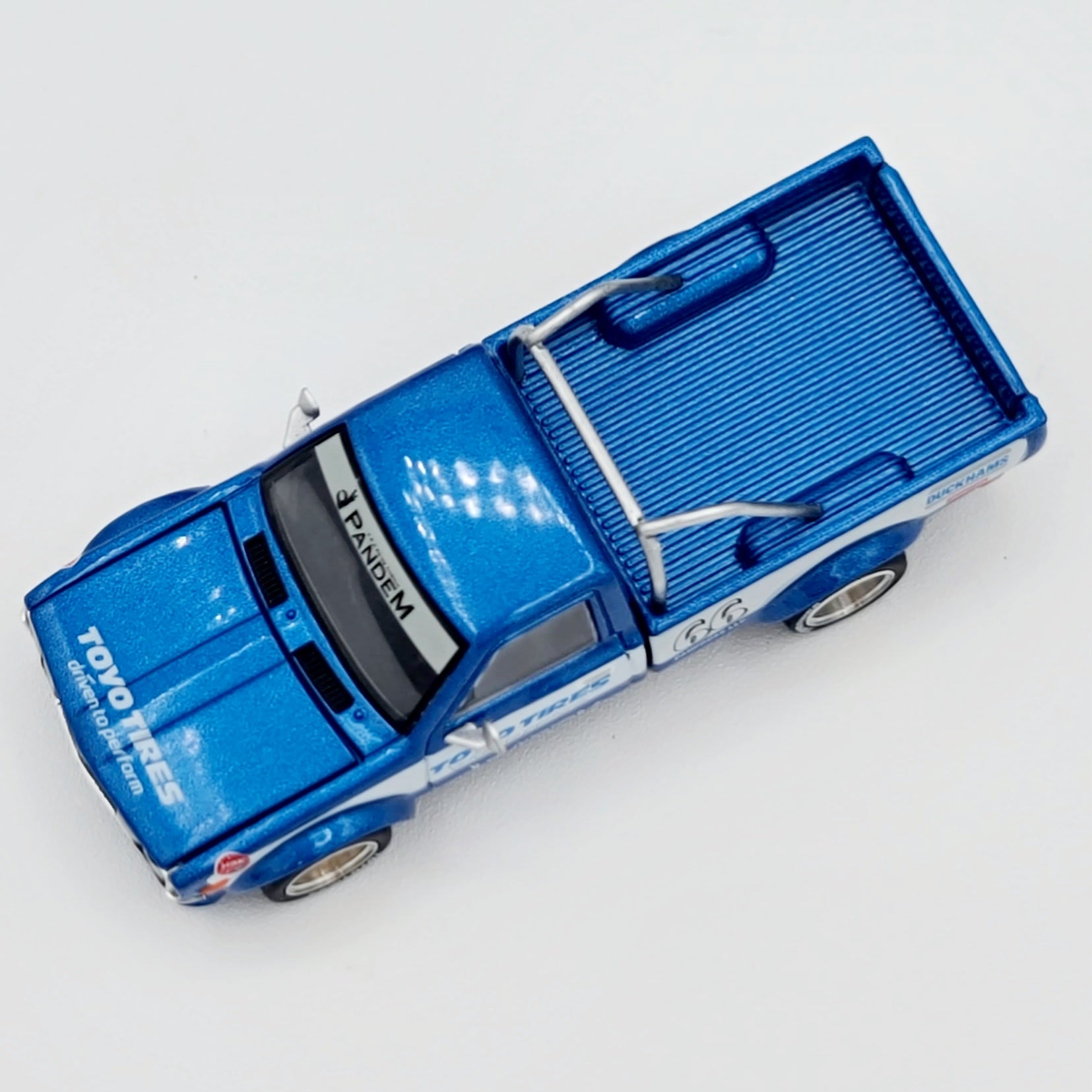 Pop Race Pandem Datsun 620 Pickup - 1:64, Toyo Tires (2025 Limited Edition)