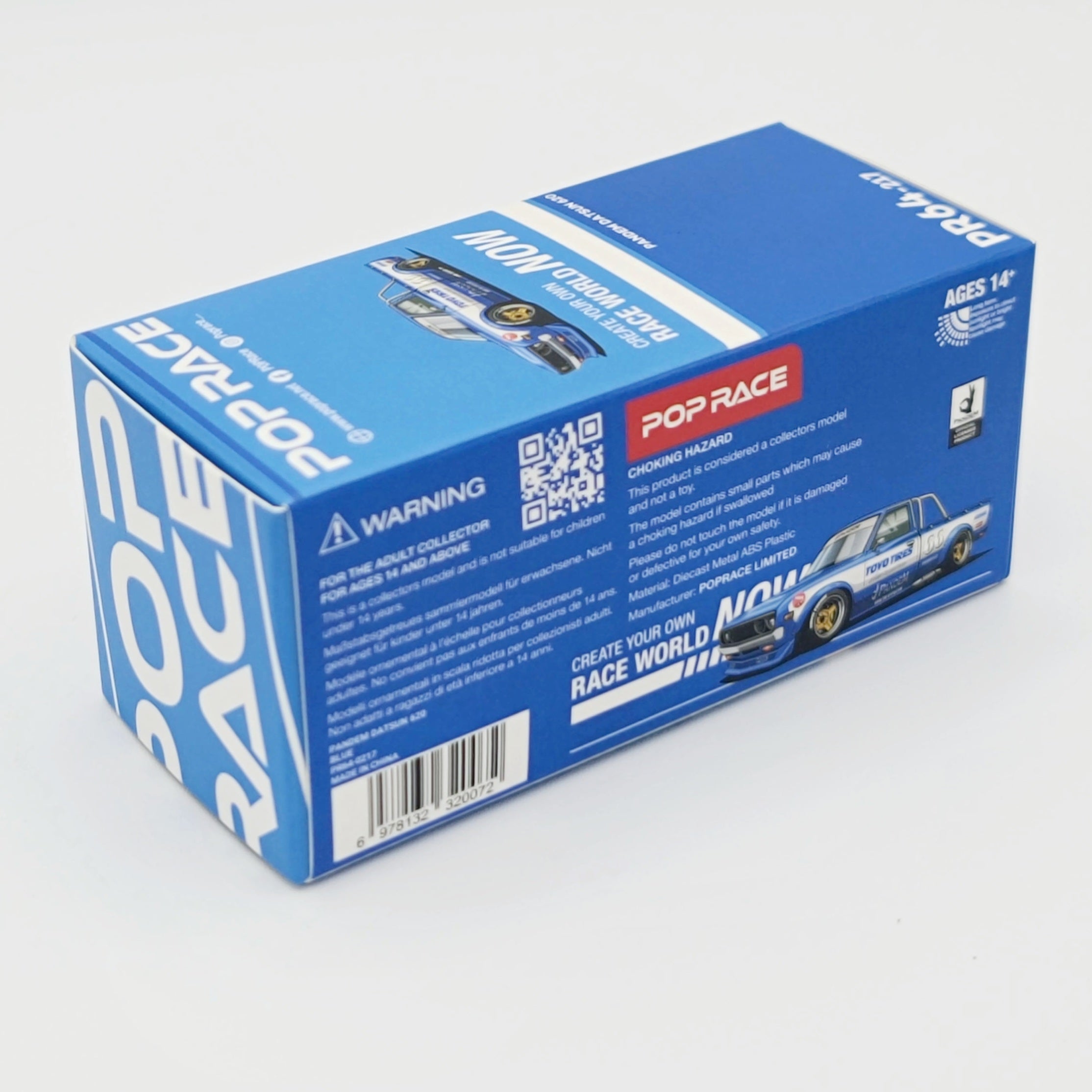 Pop Race Pandem Datsun 620 Pickup - 1:64, Toyo Tires (2025 Limited Edition)