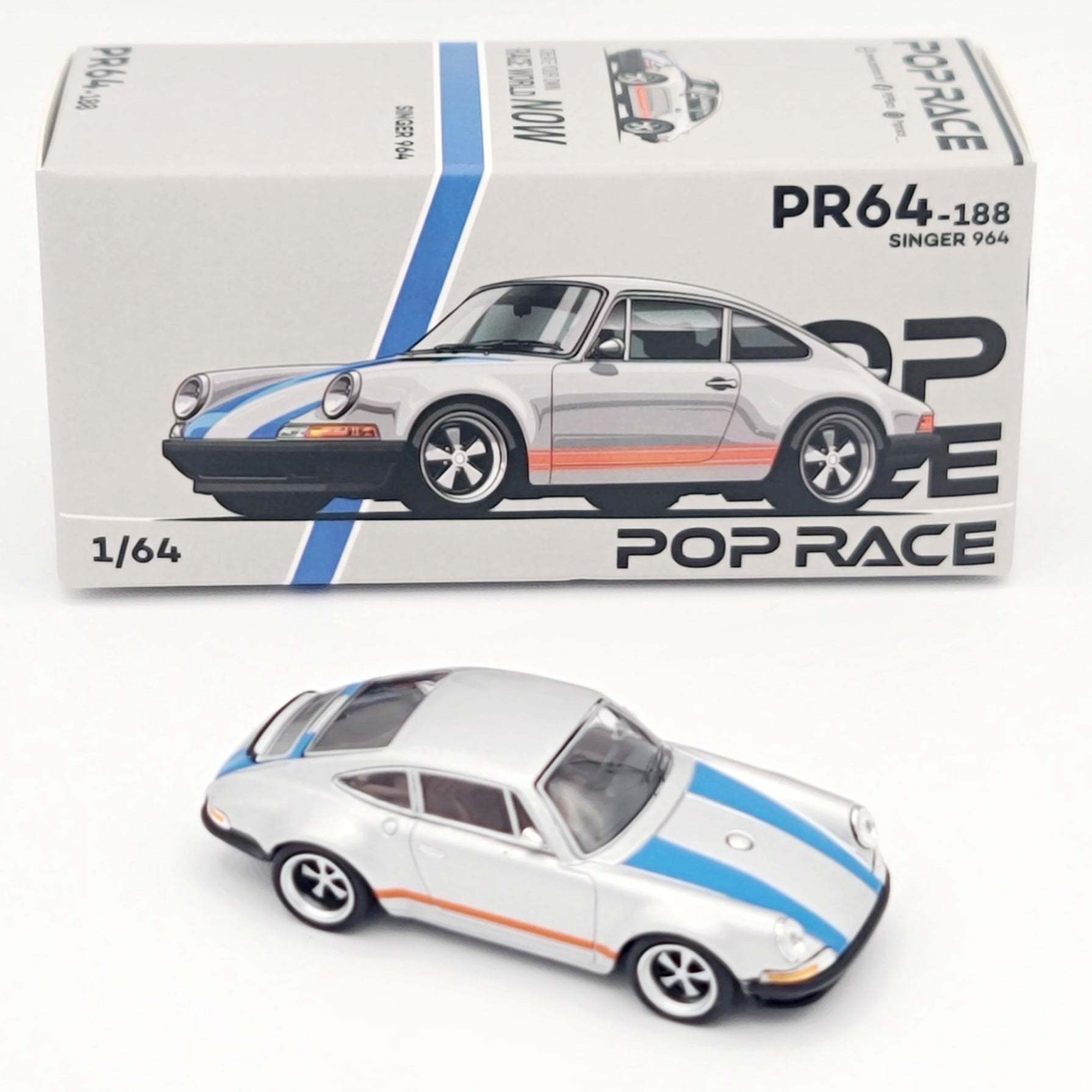 Pop Race Singer Porsche 964 - 1:64 (2025 Limited Edition)