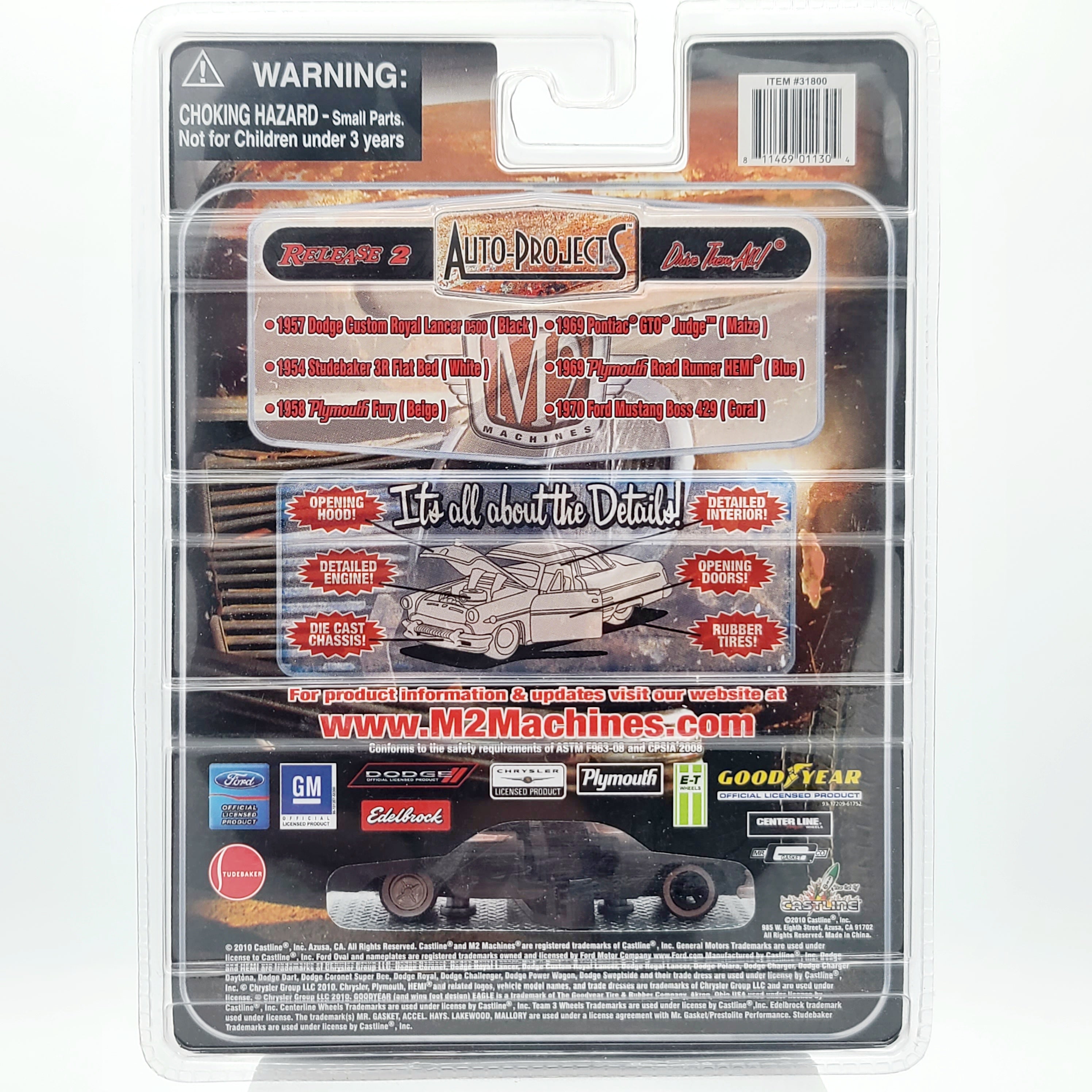 M2 Machines '57 Dodge Royal Lancer - 1:64, Weathered (2010 Auto-Projects Rel. 2)