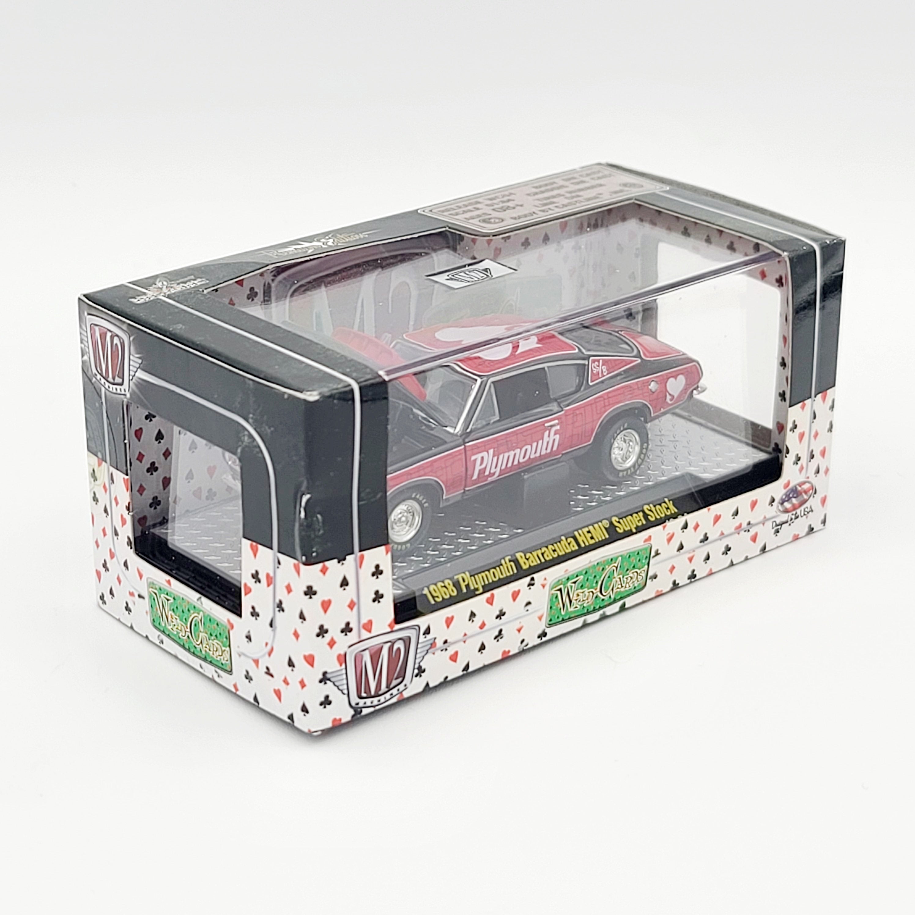 M2 Machines '68 Plymouth Barracuda HEMI Super Stock (2013 Wild Cards Rel. 4)