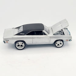 Hot Wheels '69 Dodge Charger, Silver (2005 HW Ultra Hots)