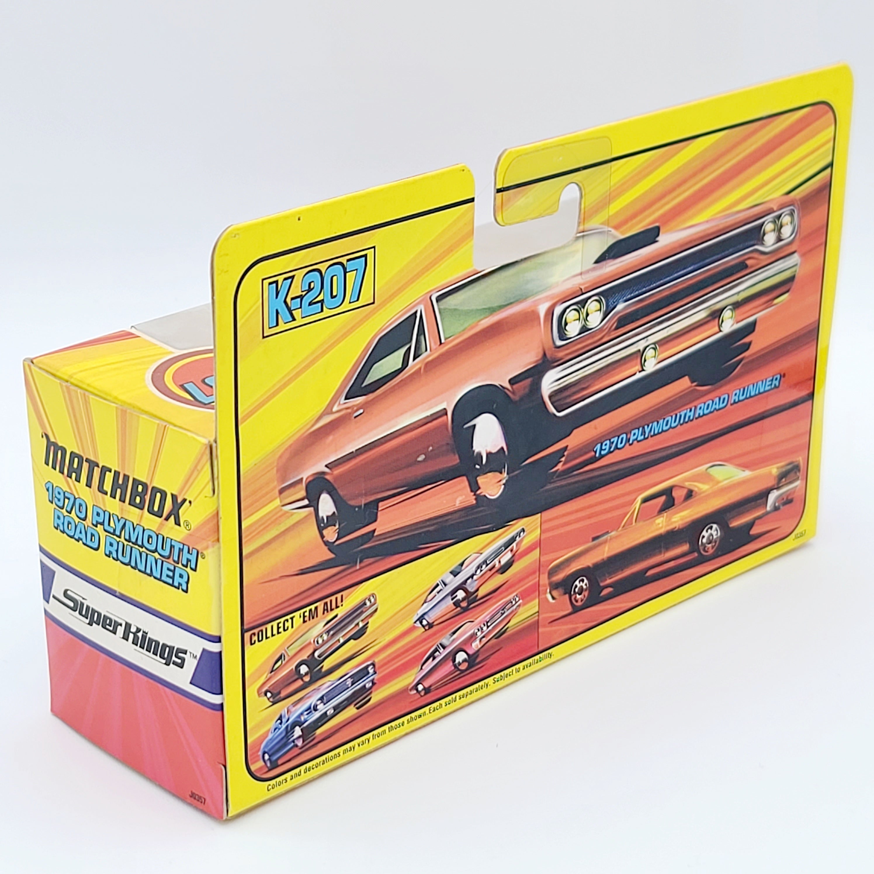 Matchbox '70 Plymouth Roadrunner K-207 (2005 Classic Super Kings - Limited Edition 1 of 20,000)