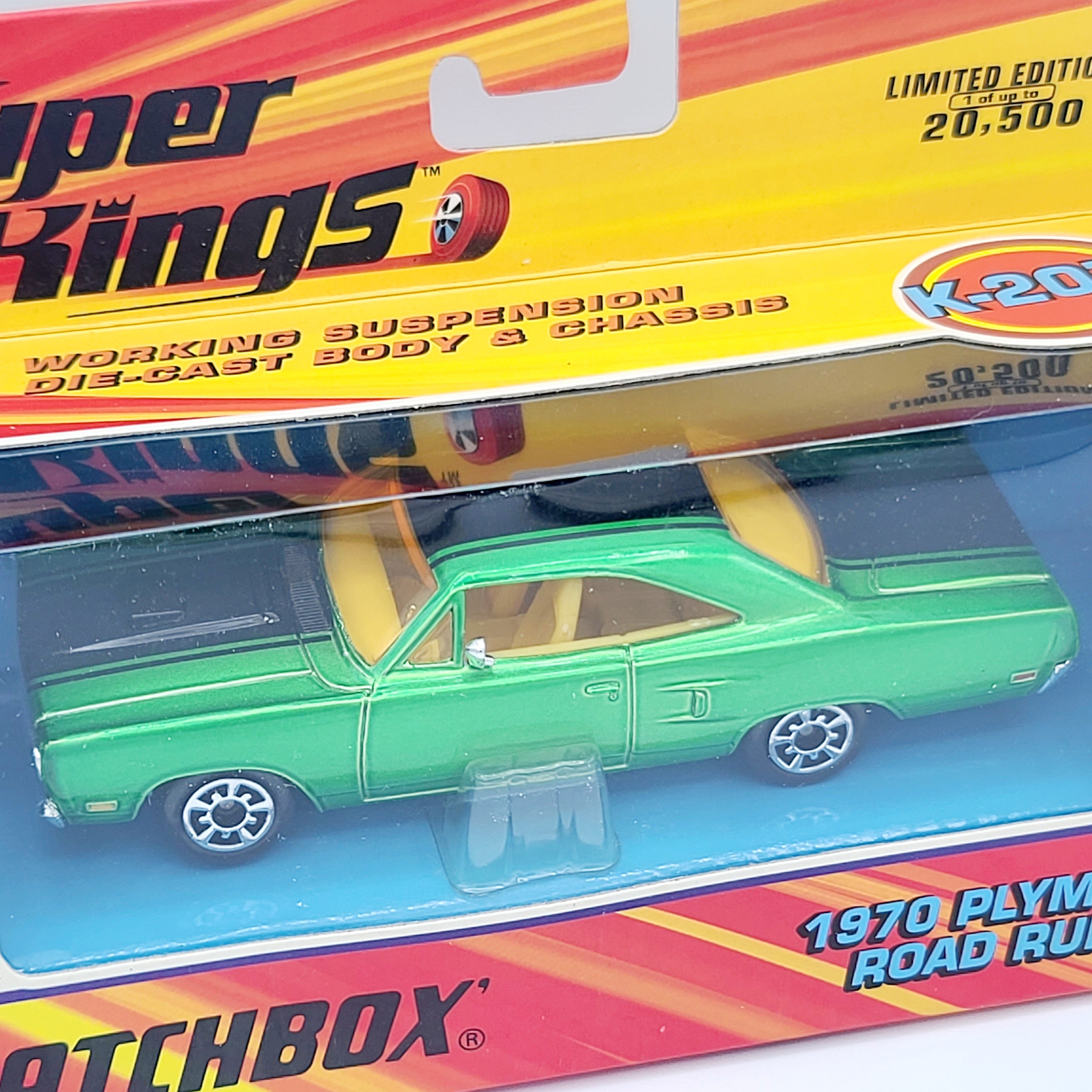 Matchbox '70 Plymouth Roadrunner (2005 Classic Super Kings - Limited Edition 1 of 20,000)