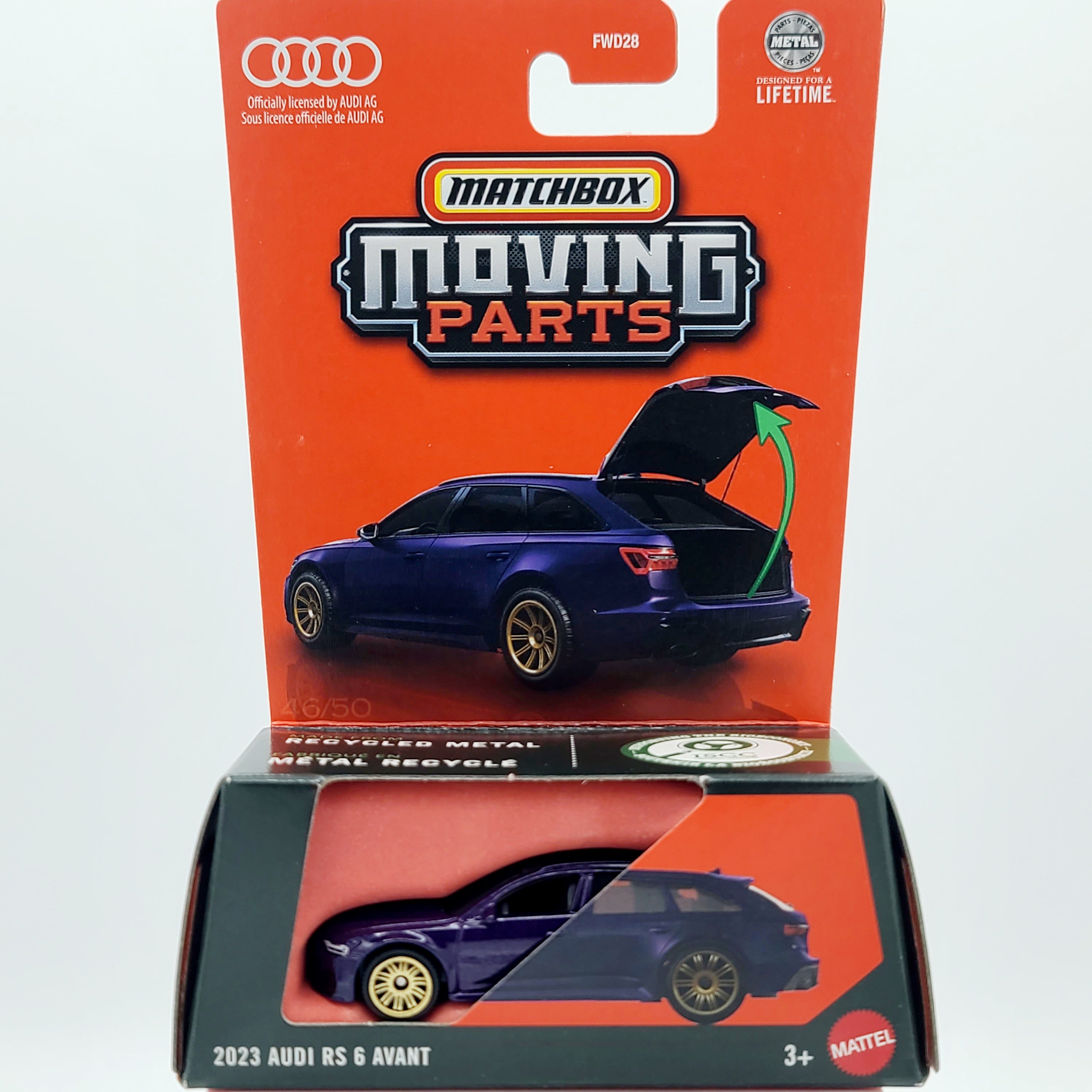 Matchbox Moving Parts - Factory Sealed Case - 2025 Mix 6 F (8 Vehicles)