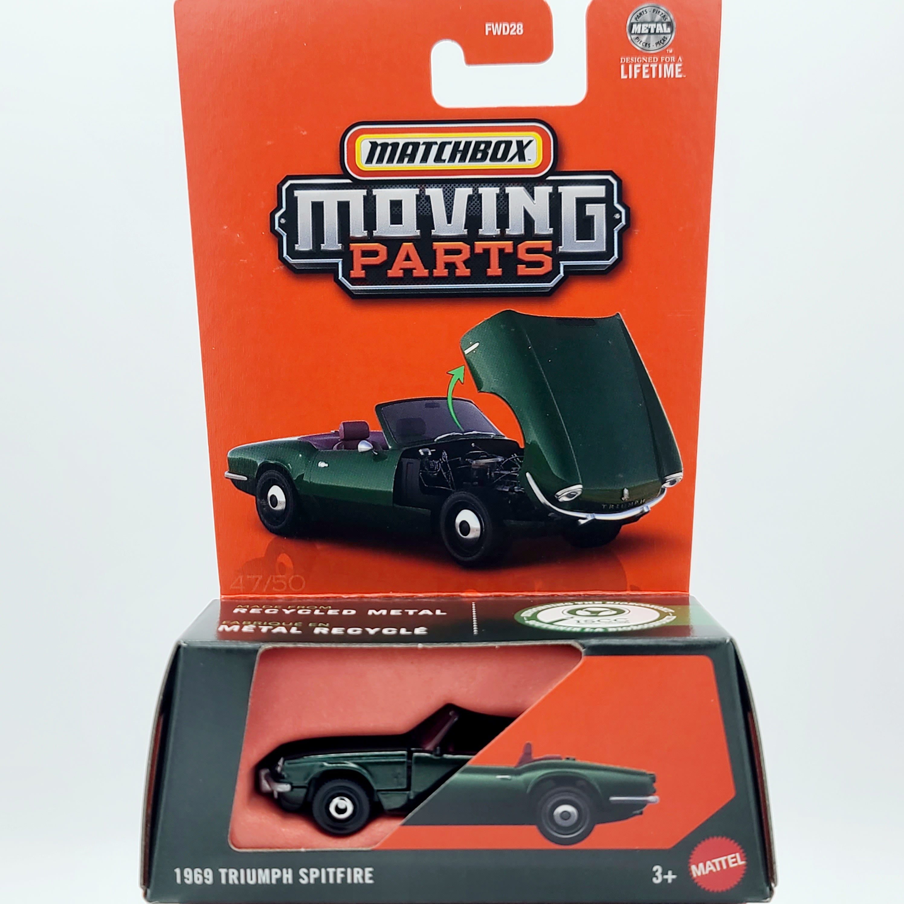Matchbox Moving Parts - Factory Sealed Case - 2025 Mix 6 F (8 Vehicles)