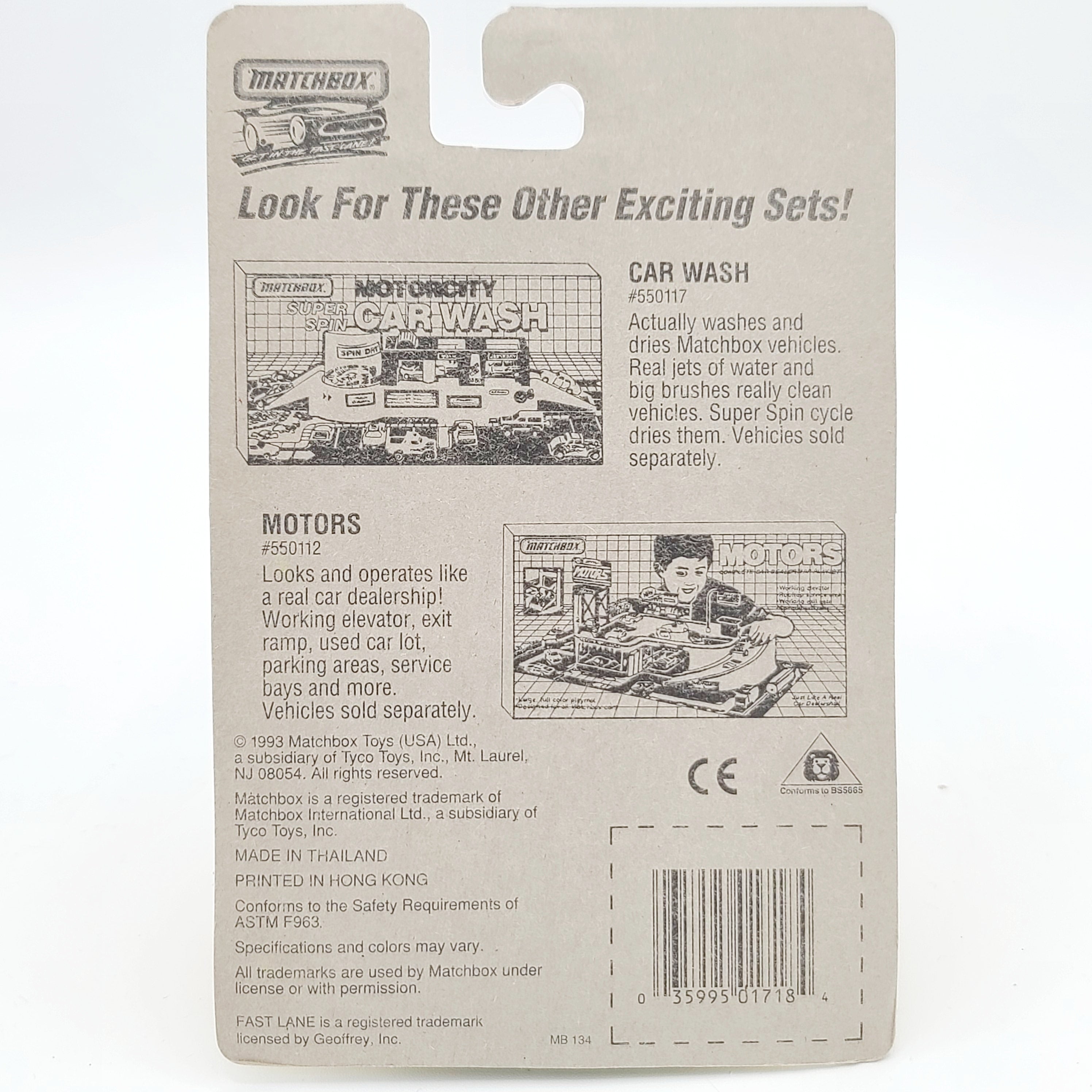 Matchbox Oshkosh Fire Ladder Truck (1993 MBX Basic 1-75)