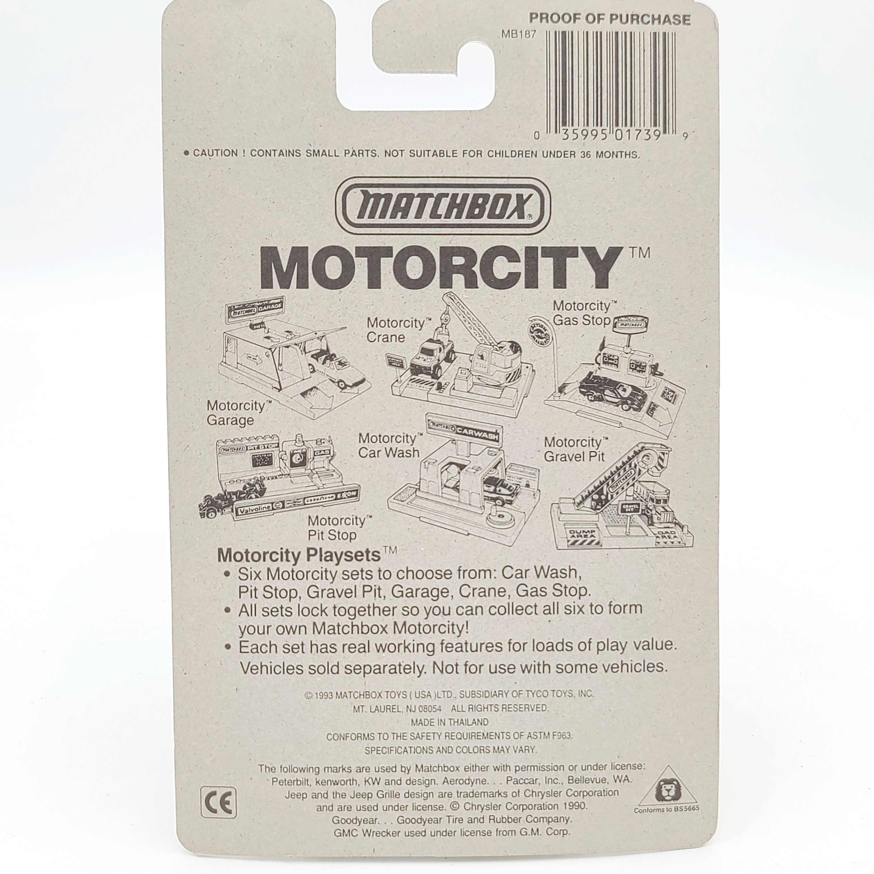 Matchbox Ford Bronco II (1993 MBX Basic 1-75)