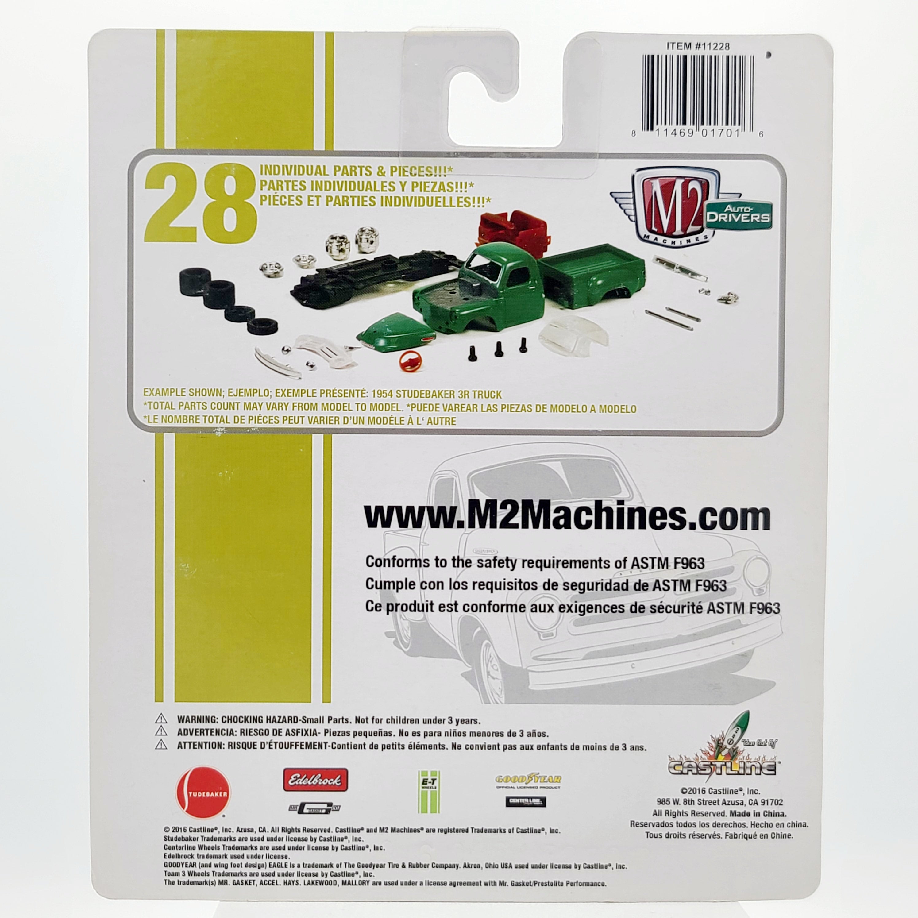 M2 Machines '54 Studebaker 3R Truck - 1:64 (2016 M2 Auto-Drivers Release 36)