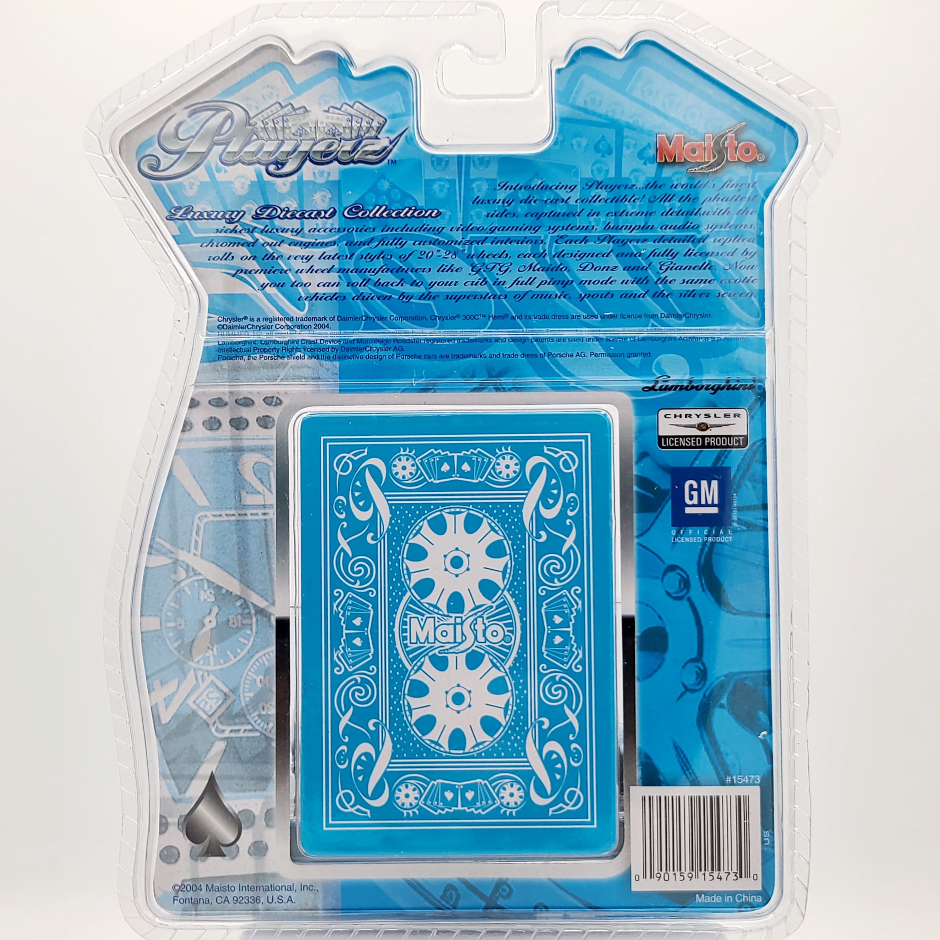 Maisto '03 Mercedes-Benz SL 55 AMG - 1:64 (2004 Playerz Luxury Diecast Collection)