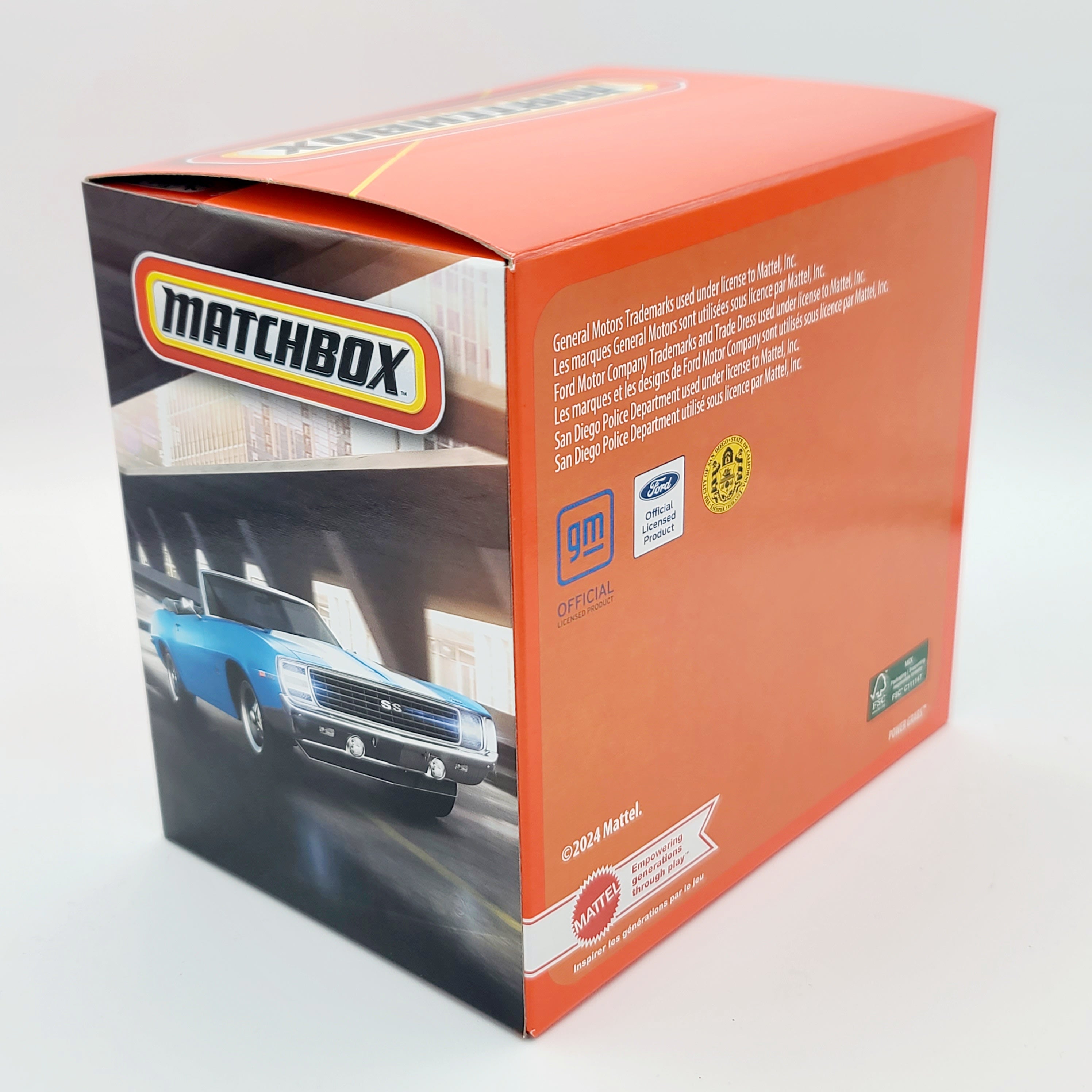 Matchbox Power Grabs 2025 Case D - Full Case 24 Count