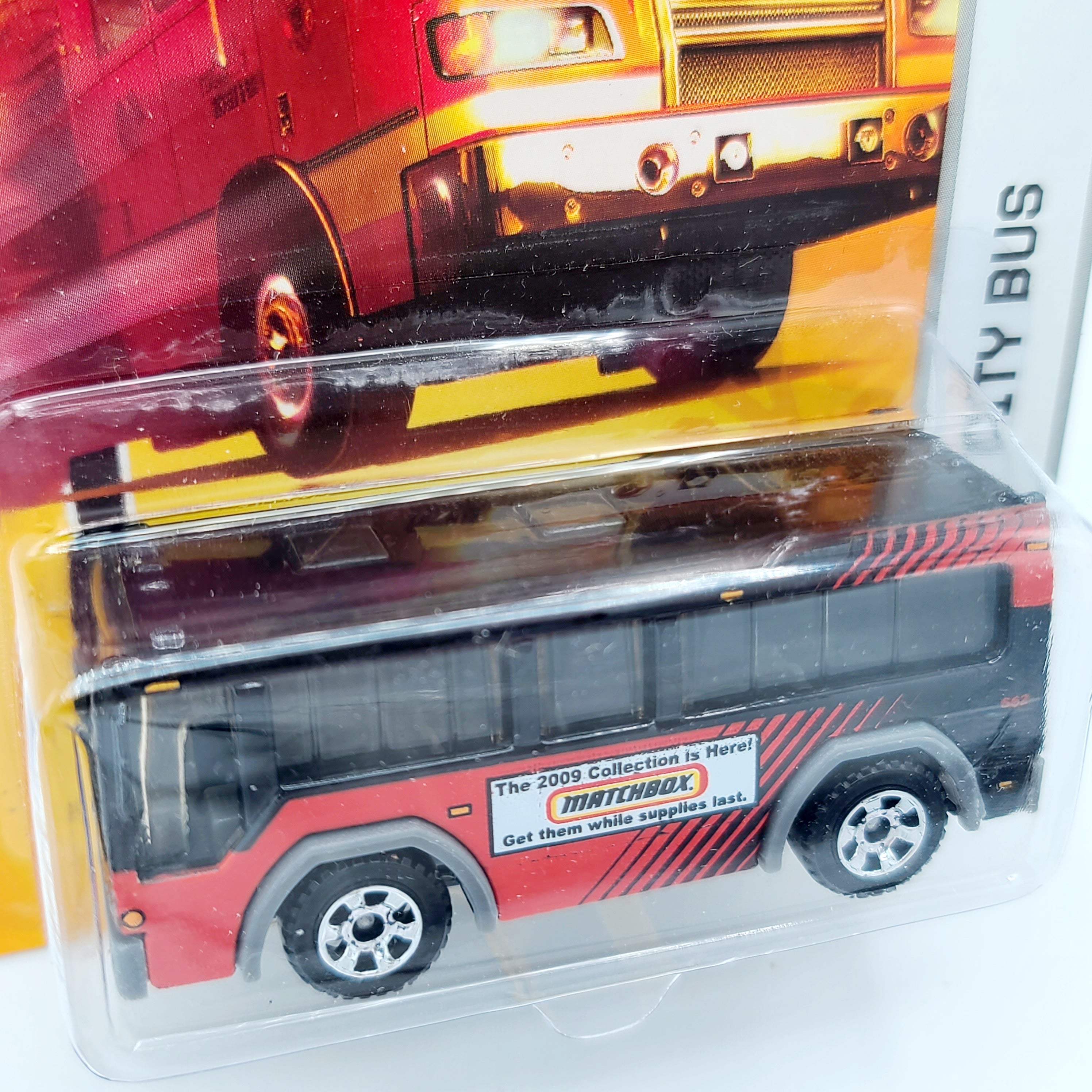 Matchbox Bus Pack Matchbox MBX City Bus (2009 MBX Basic - City Action)
