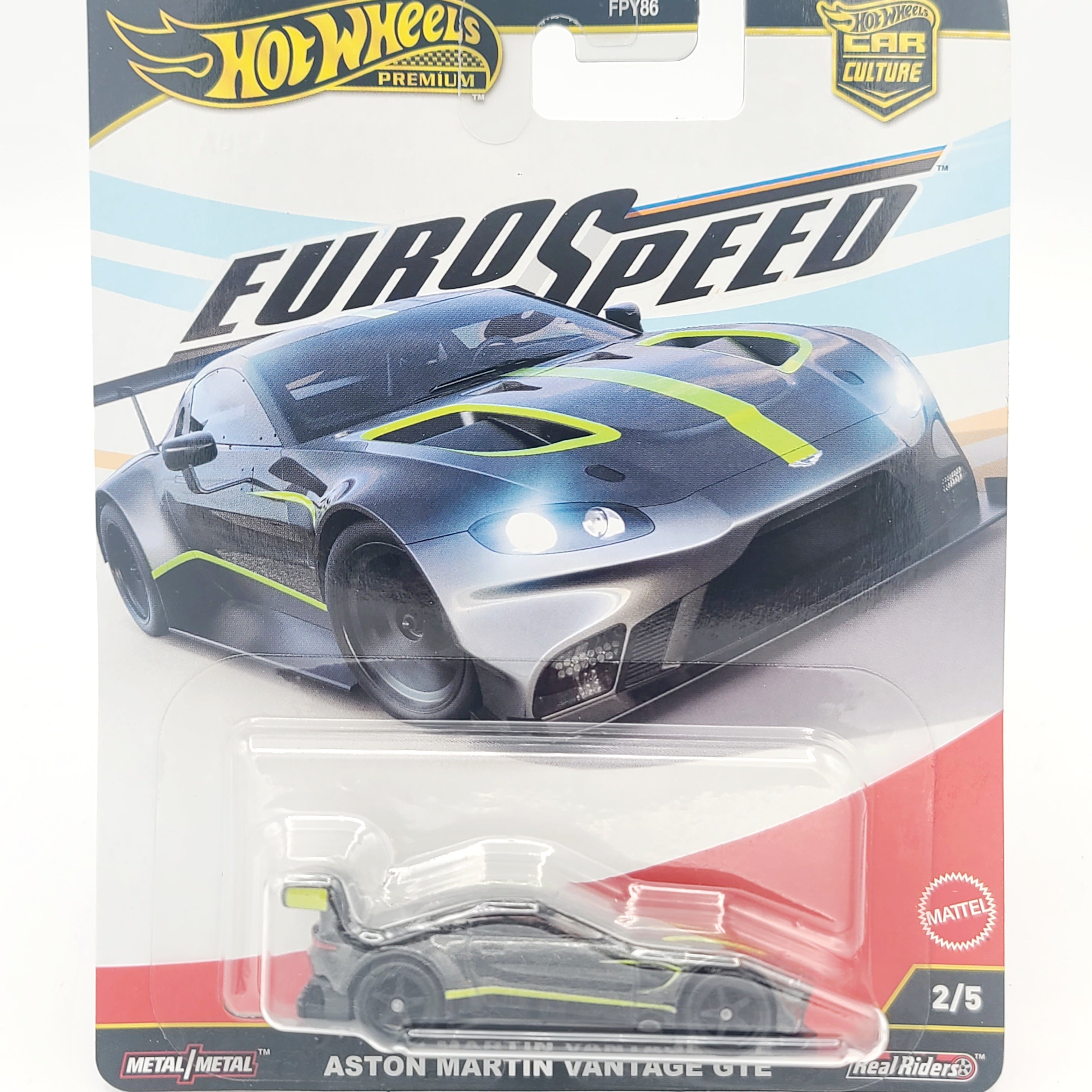 Hot Wheels - 2025 Car Culture Case L - Euro Speed w/ Chase (Set of 6 Cars)
