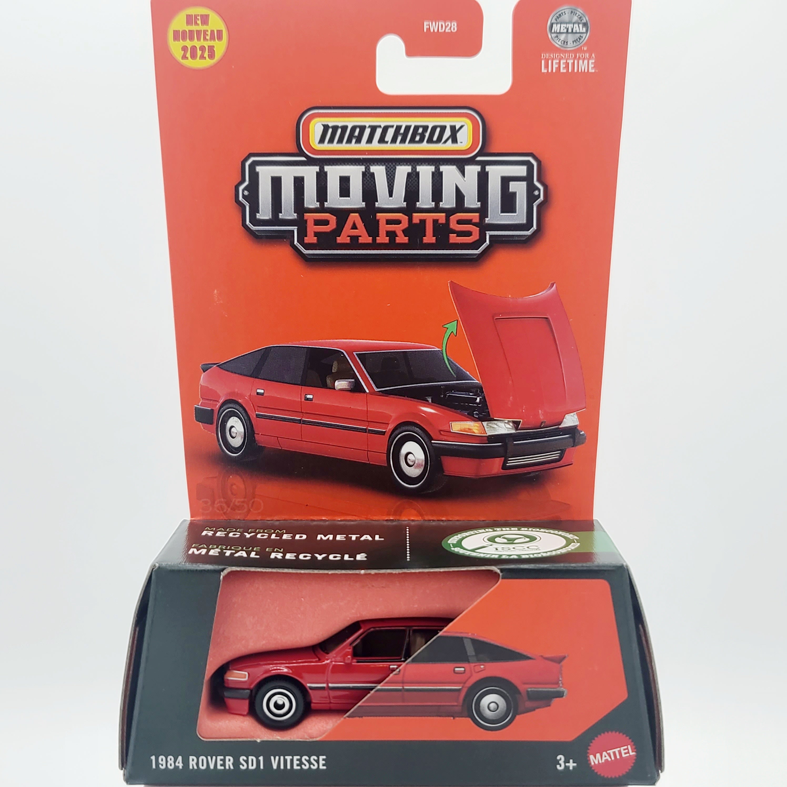 Matchbox Moving Parts - Factory Sealed Case - 2025 Mix 7 G (8 Vehicles)