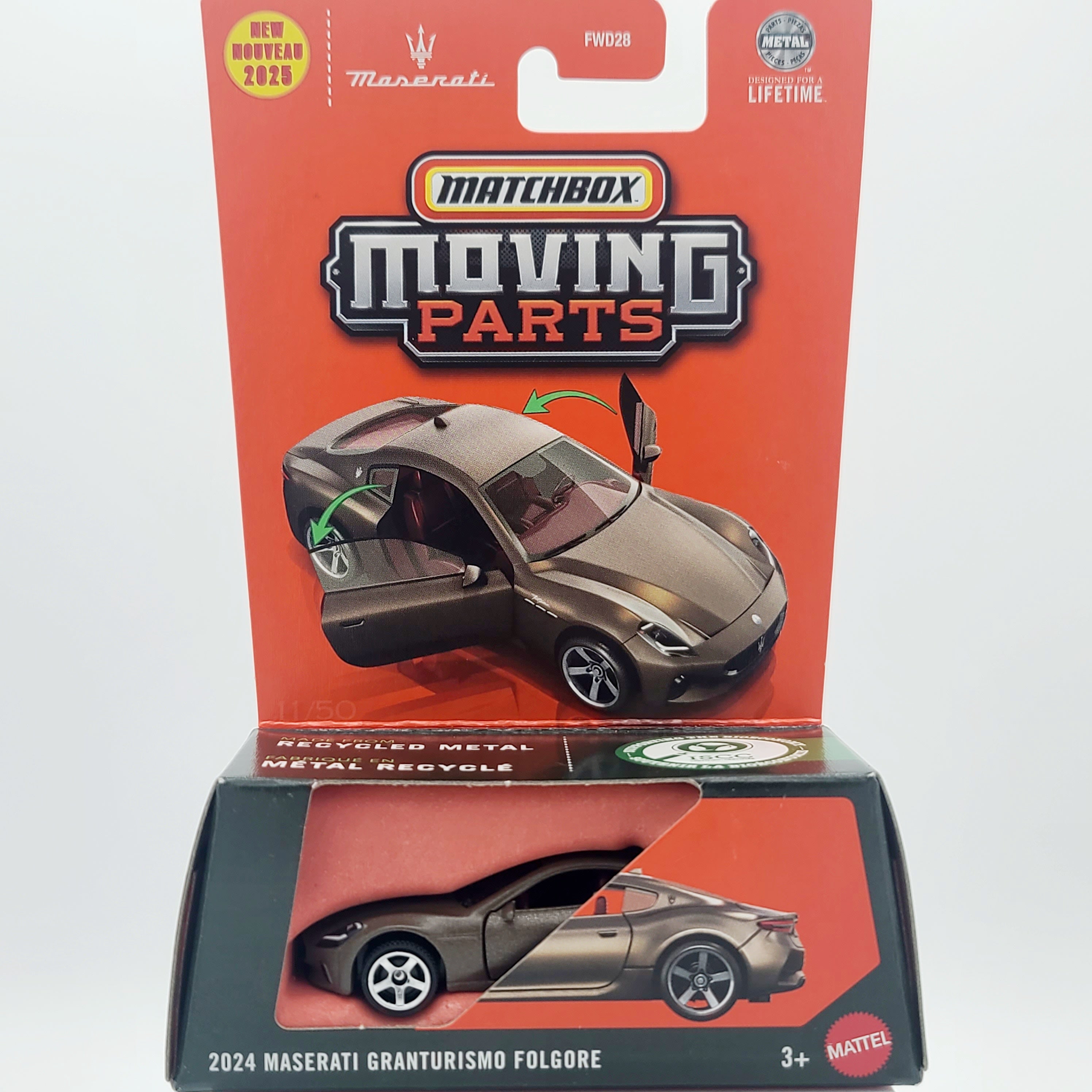 Matchbox Moving Parts - Factory Sealed Case - 2025 Mix 7 G (8 Vehicles)