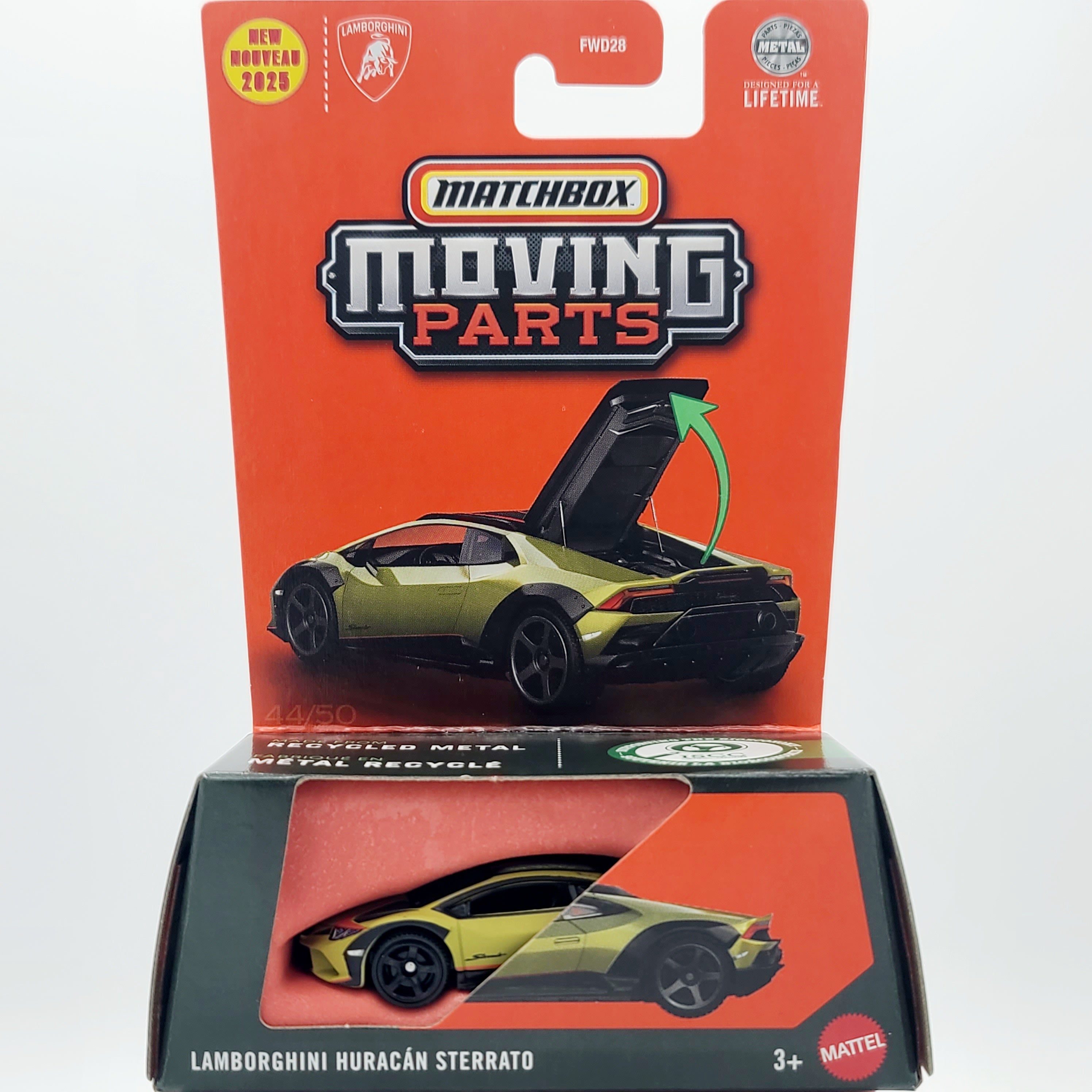 Matchbox Moving Parts - Factory Sealed Case - 2025 Mix 8 H (8 Vehicles)