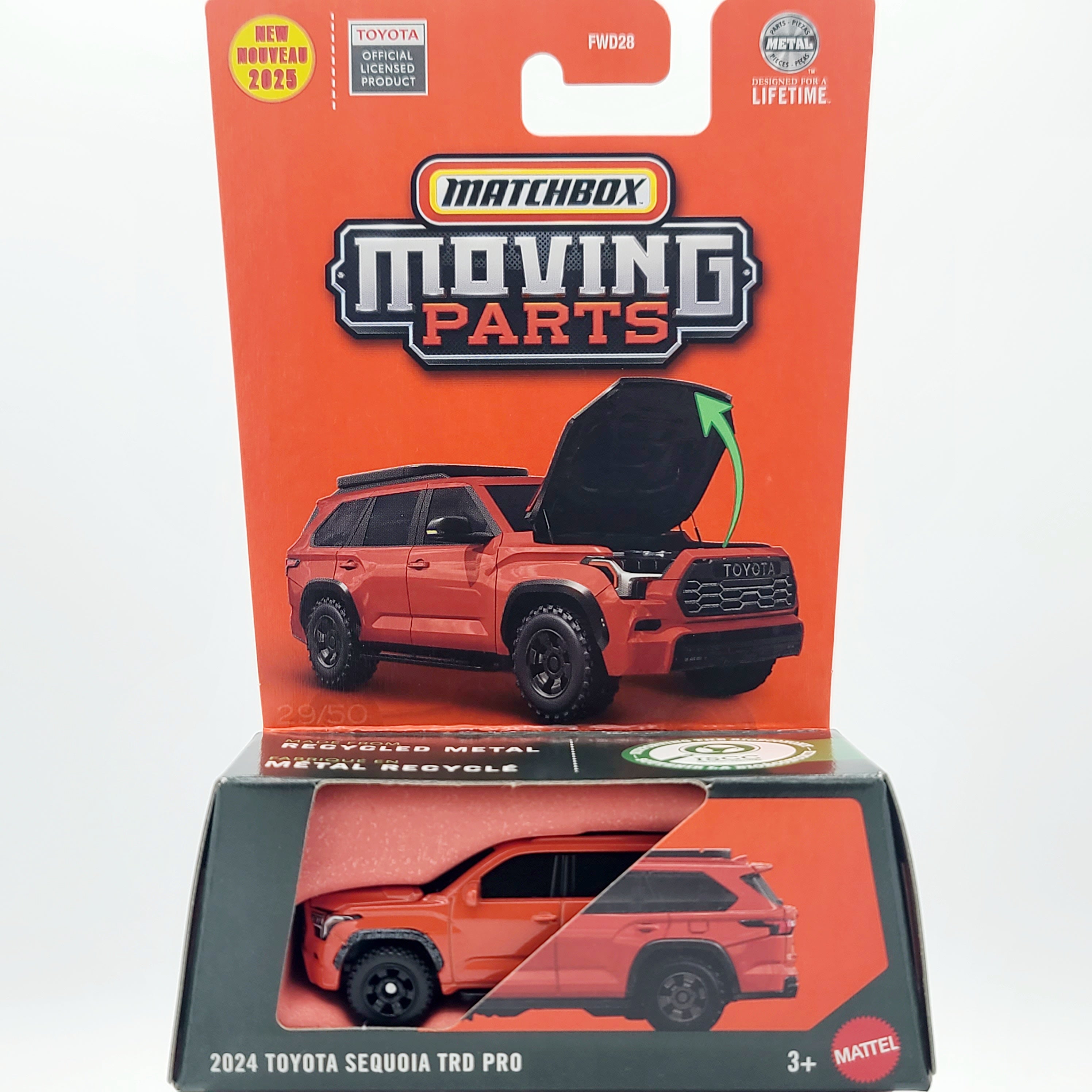 Matchbox Moving Parts - Factory Sealed Case - 2025 Mix 8 H (8 Vehicles)
