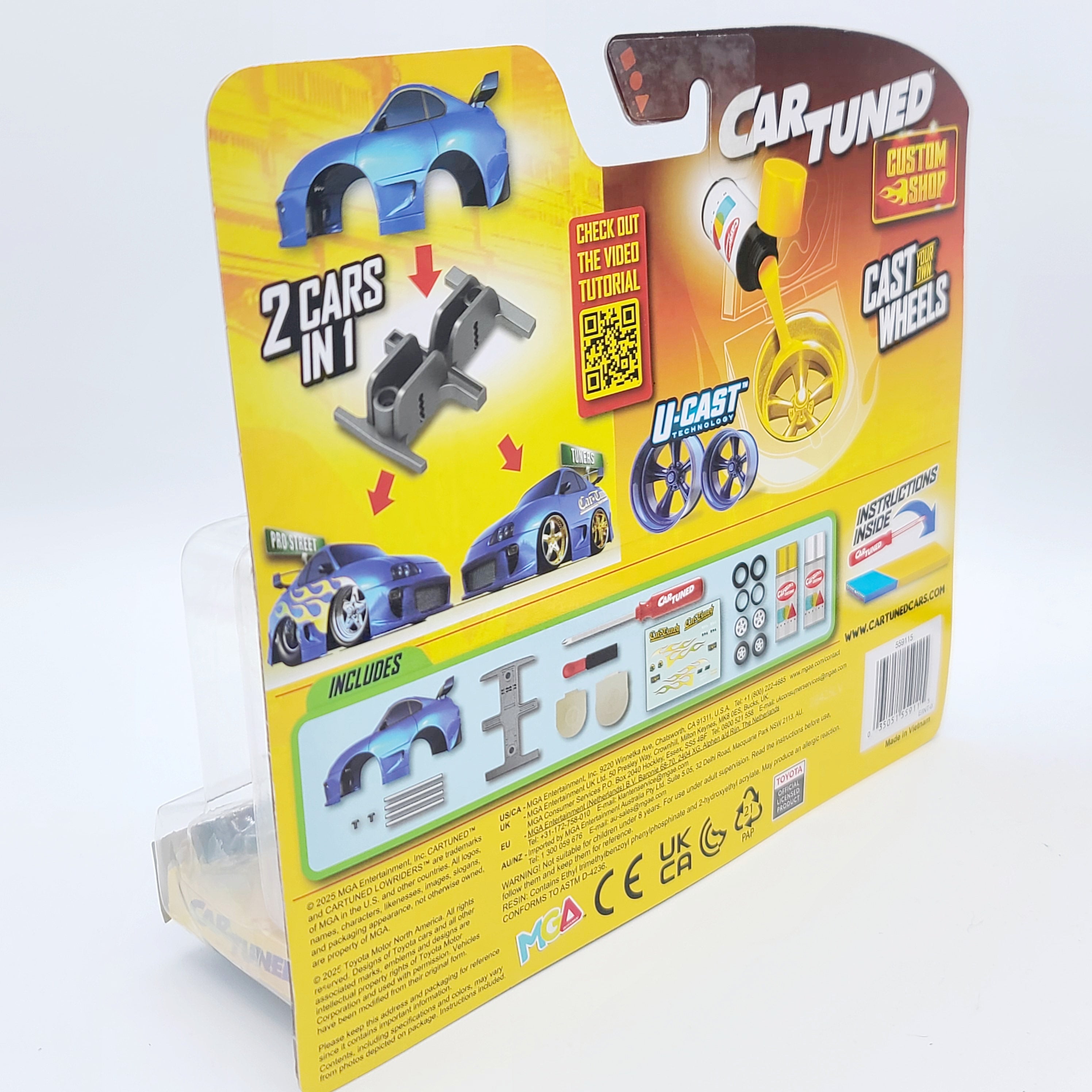 MGA Car Tuned '93 Toyota Supra  (2025 Custom Shop Castworks Series 2)