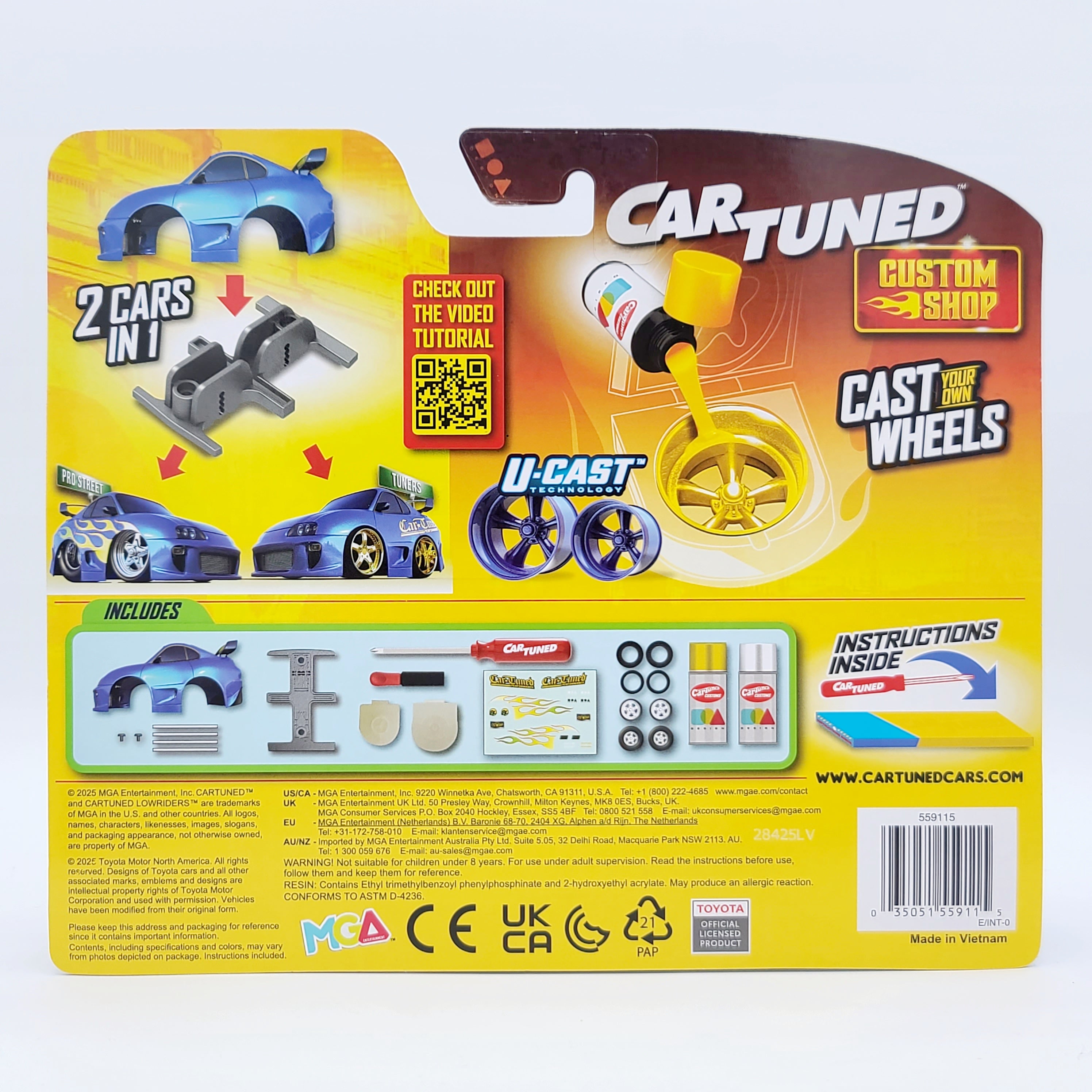 MGA Car Tuned '93 Toyota Supra  (2025 Custom Shop Castworks Series 2)