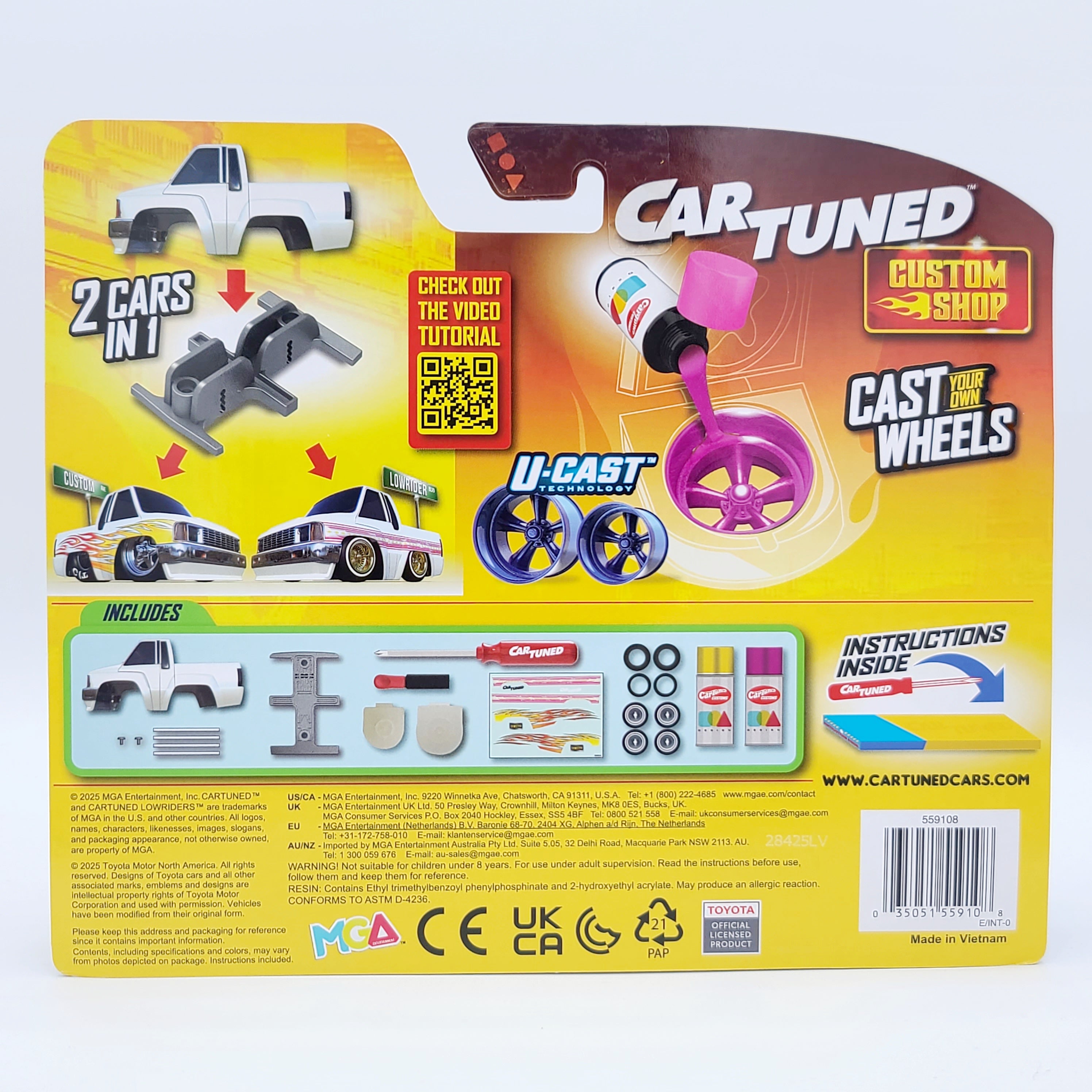 MGA Car Tuned '87 Toyota SR5 Pickup  (2025 Custom Shop Castworks Series 2)