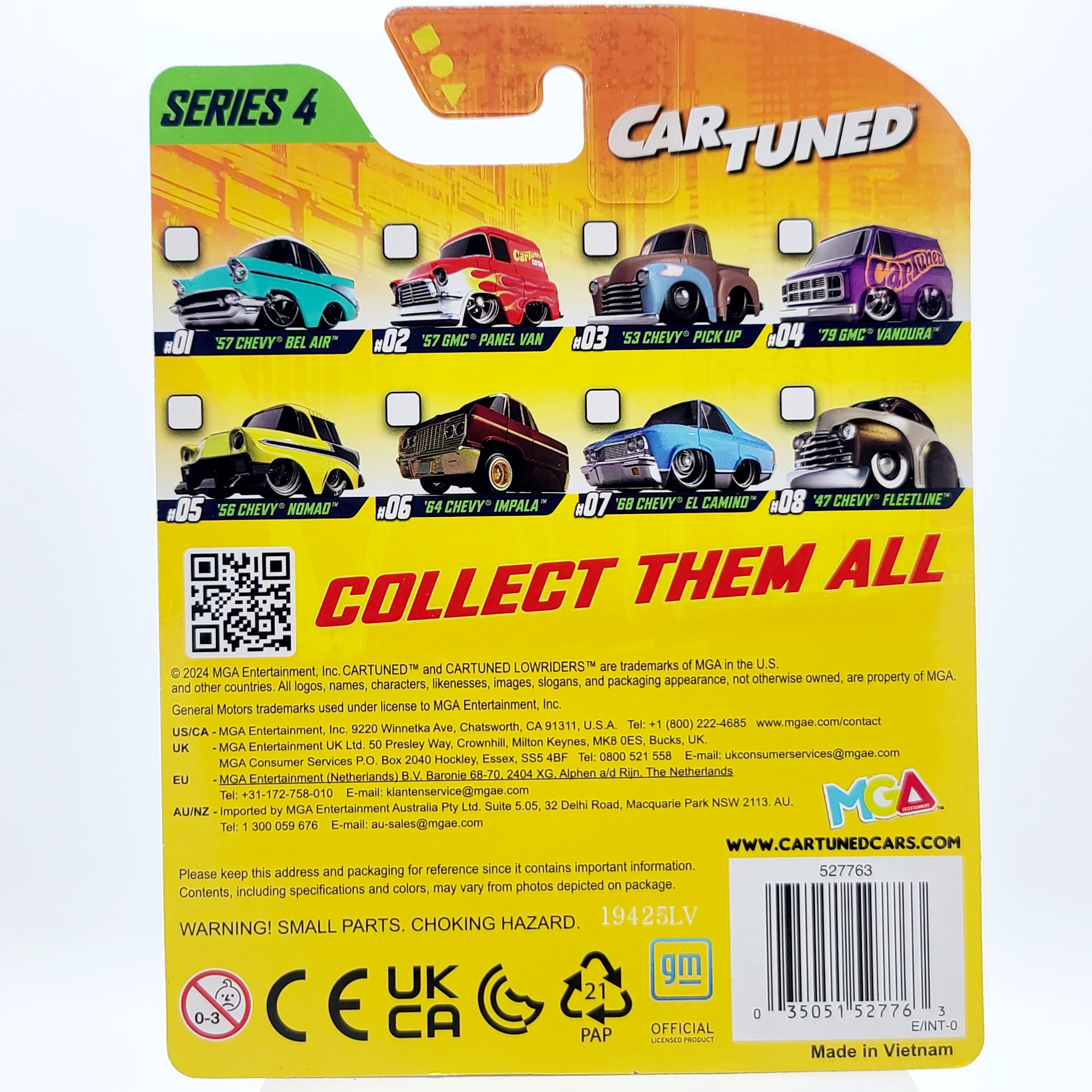 MGA Car Tuned - Mainline Series 4 - Full Set of 8 Cars