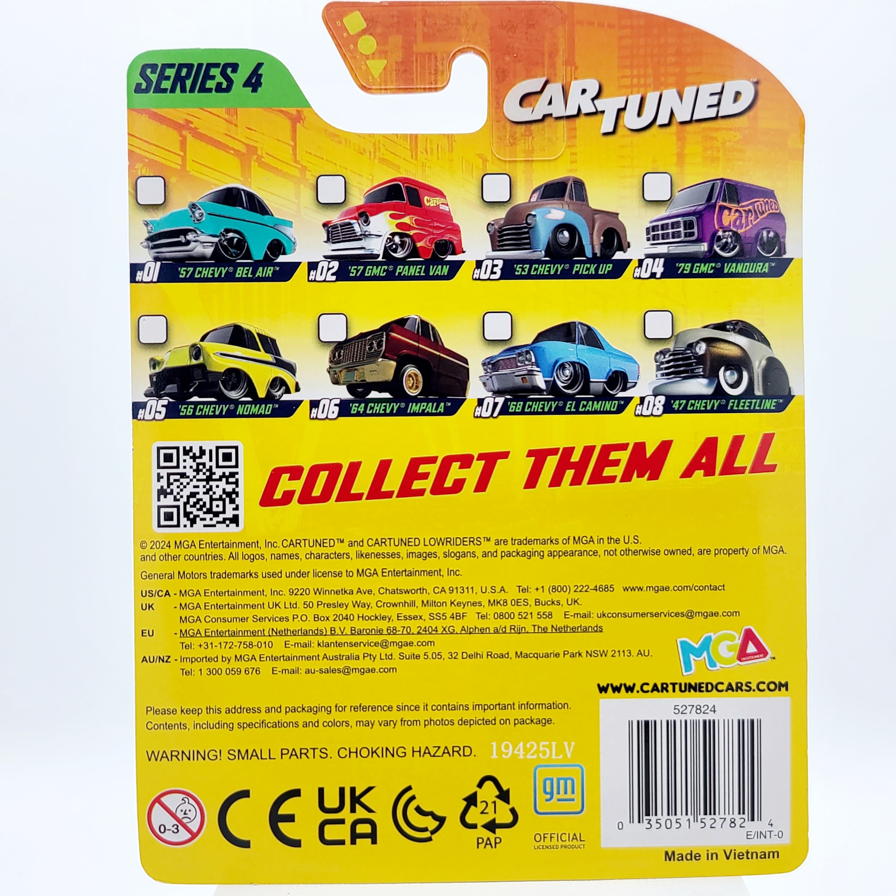 MGA Car Tuned '47 Chevy Fleetline #08 (2025 Mainline Series 4 - Bombs)