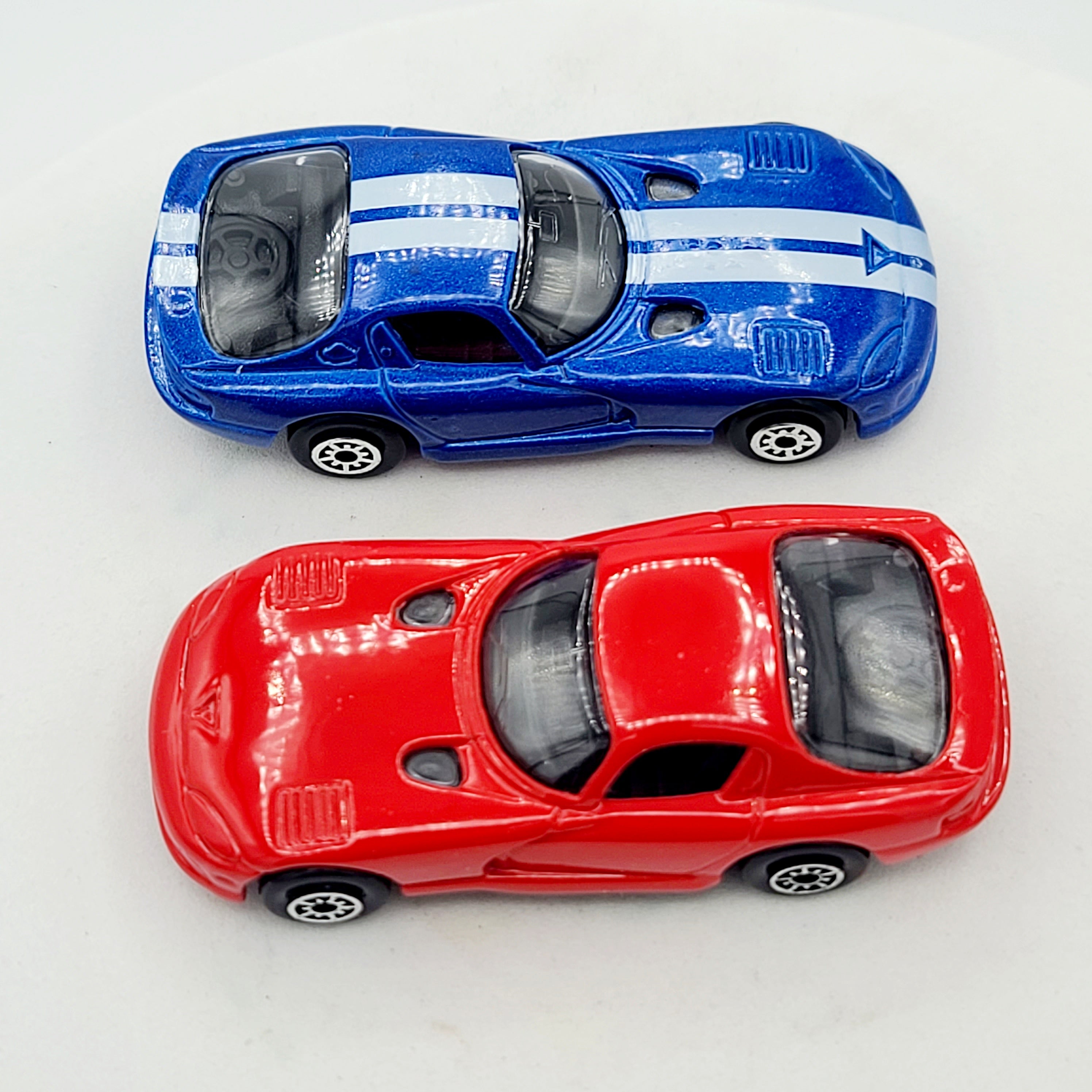 Maisto Dodge Viper *Lot of 2* Red, Blue - Approx. 1:64 (Speed Wheels / Road & Track)