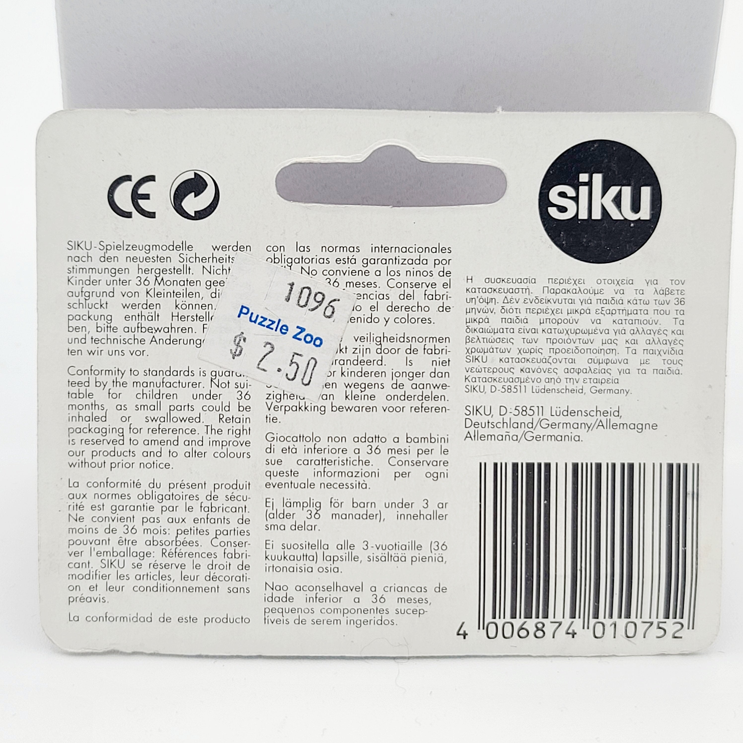 Siku Ferrari F40 #1075 (Siku Super Serie)