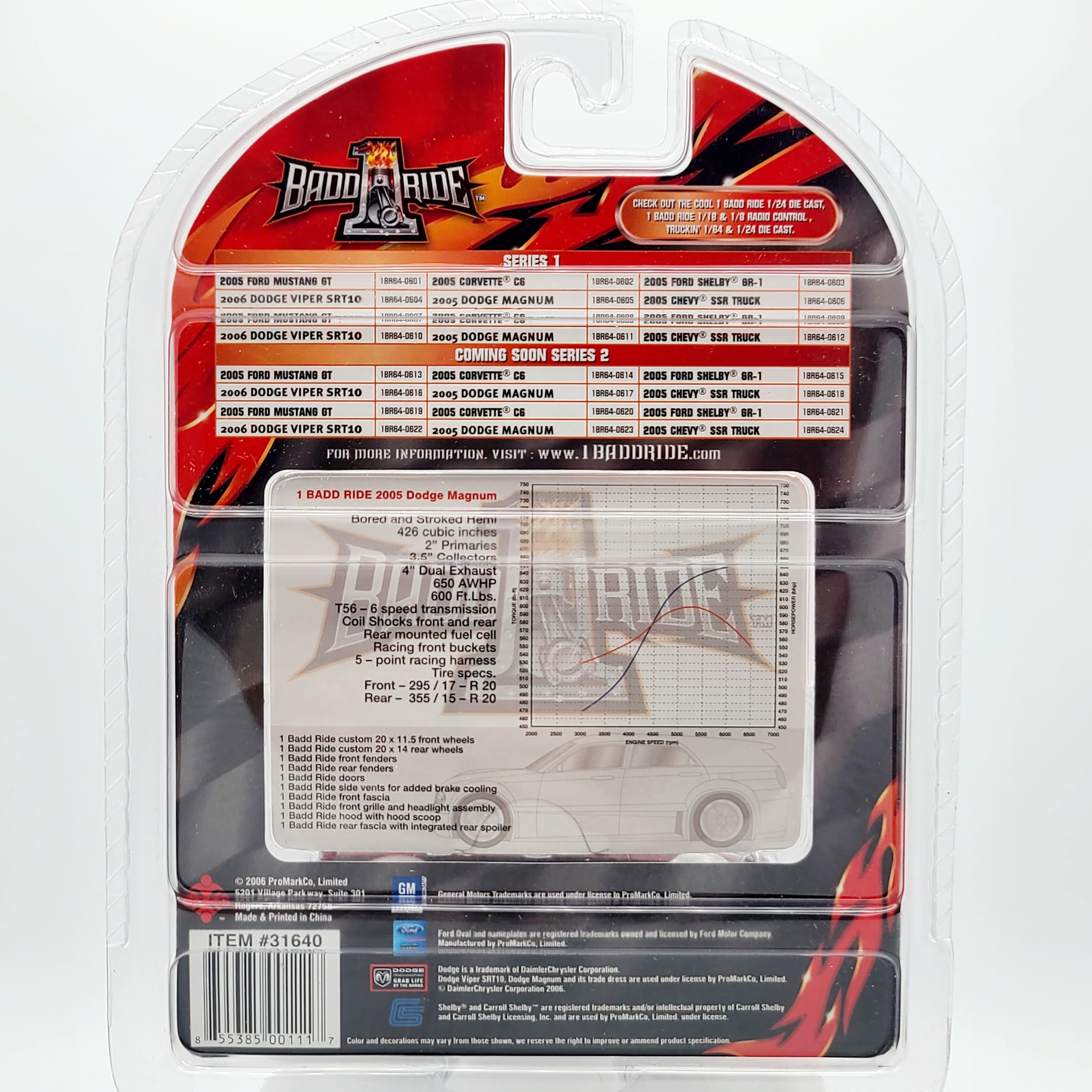 1 Badd Ride '05 Dodge Magnum, 1:64 (2006 Series 1)