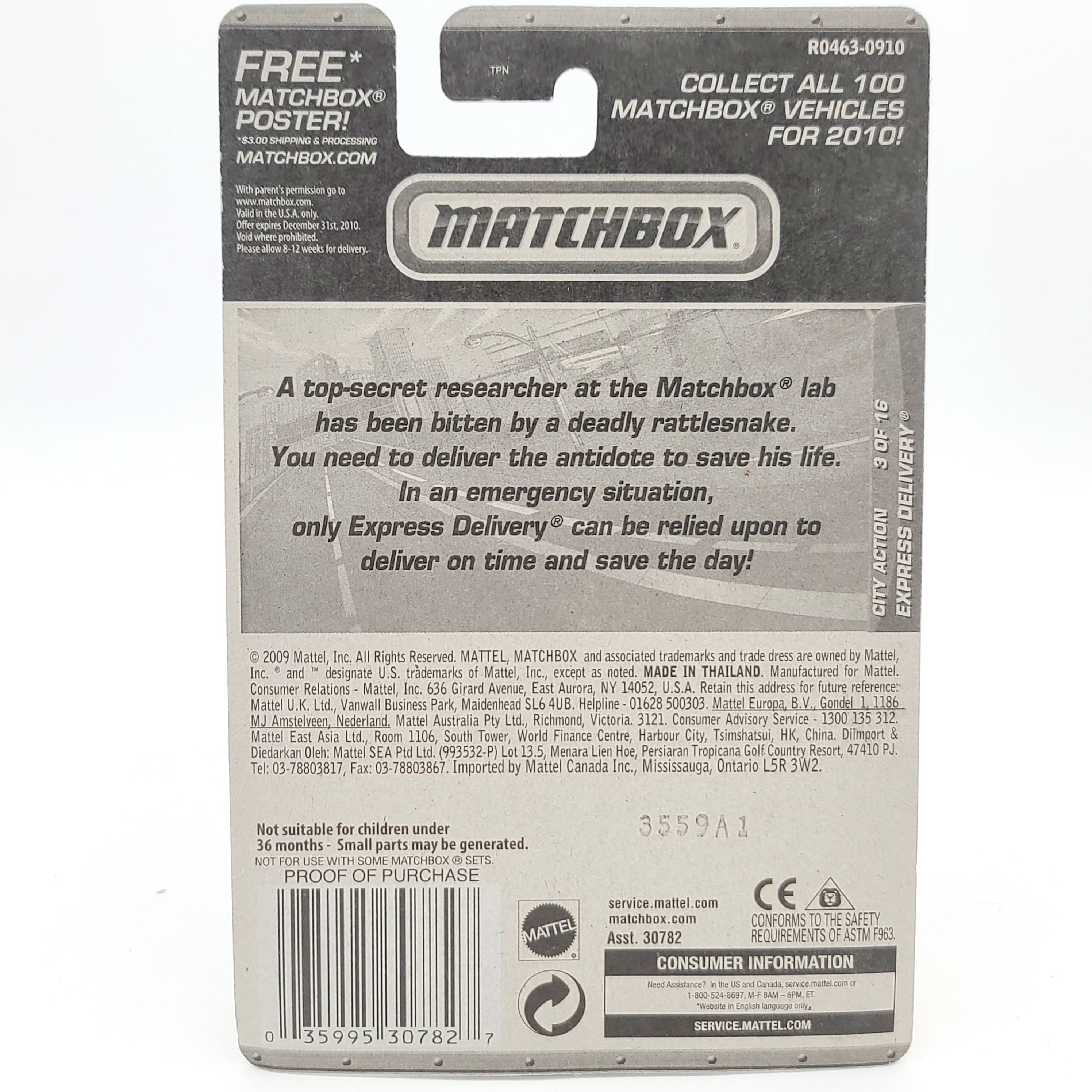 Matchbox MBX Express Delivery "Speedy" (2010 MBX Basic - City Action)