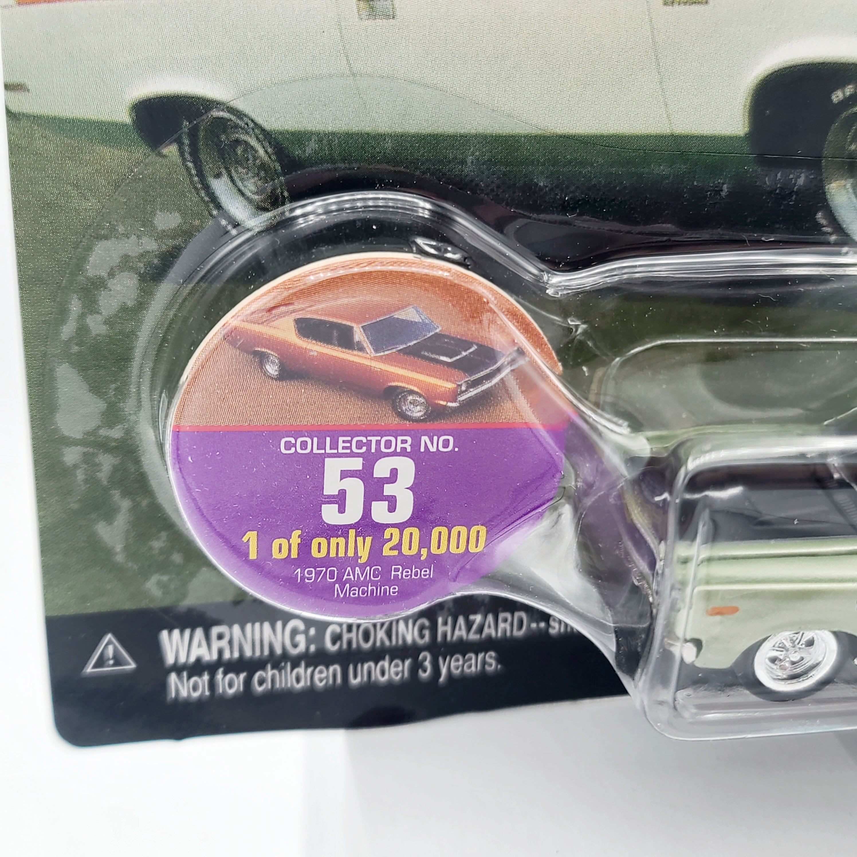 Johnny Lightning '70 AMC Rebel Machine #53 - 1:64 (1999 Muscle Cars USA)