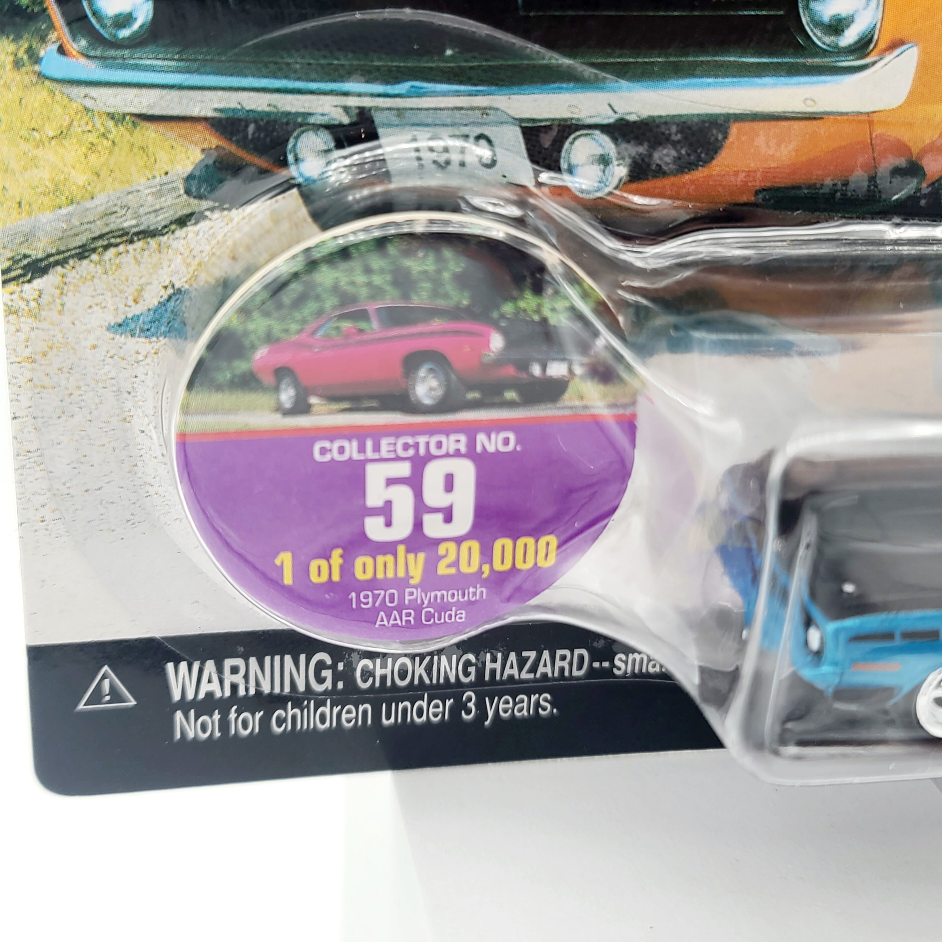 Johnny Lightning '70 Plymouth AAR Cuda #59 - 1:64 (1999 Muscle Cars USA)