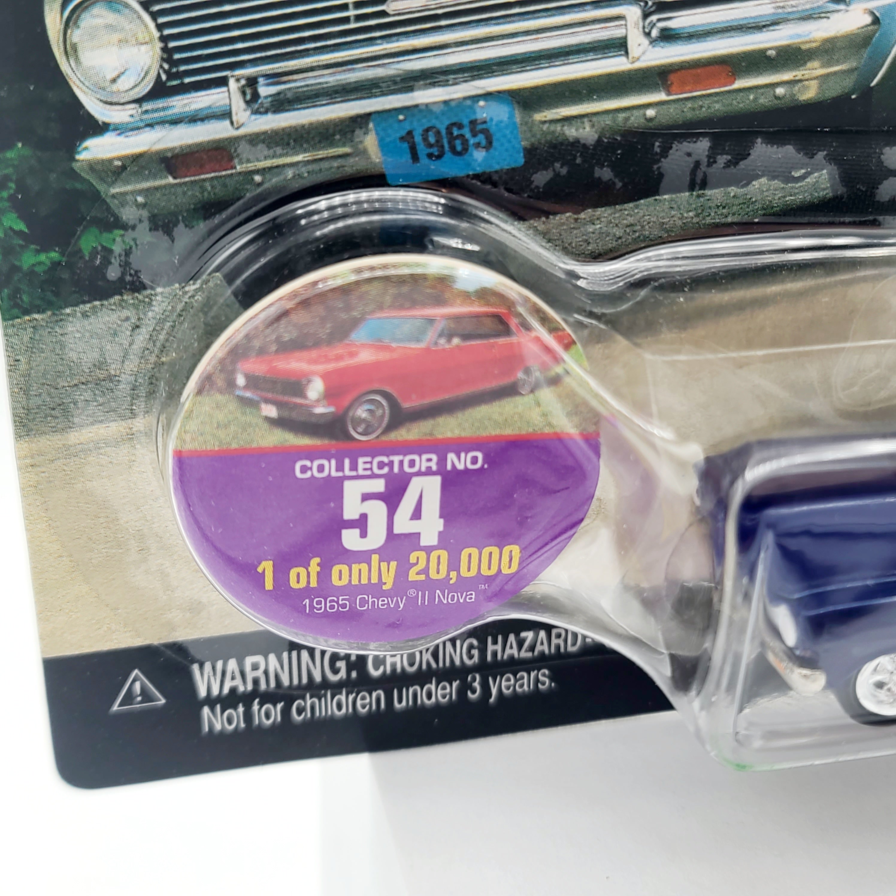 Johnny Lightning '65 Chevy II Nova #54 - 1:64 (1999 Muscle Cars USA)