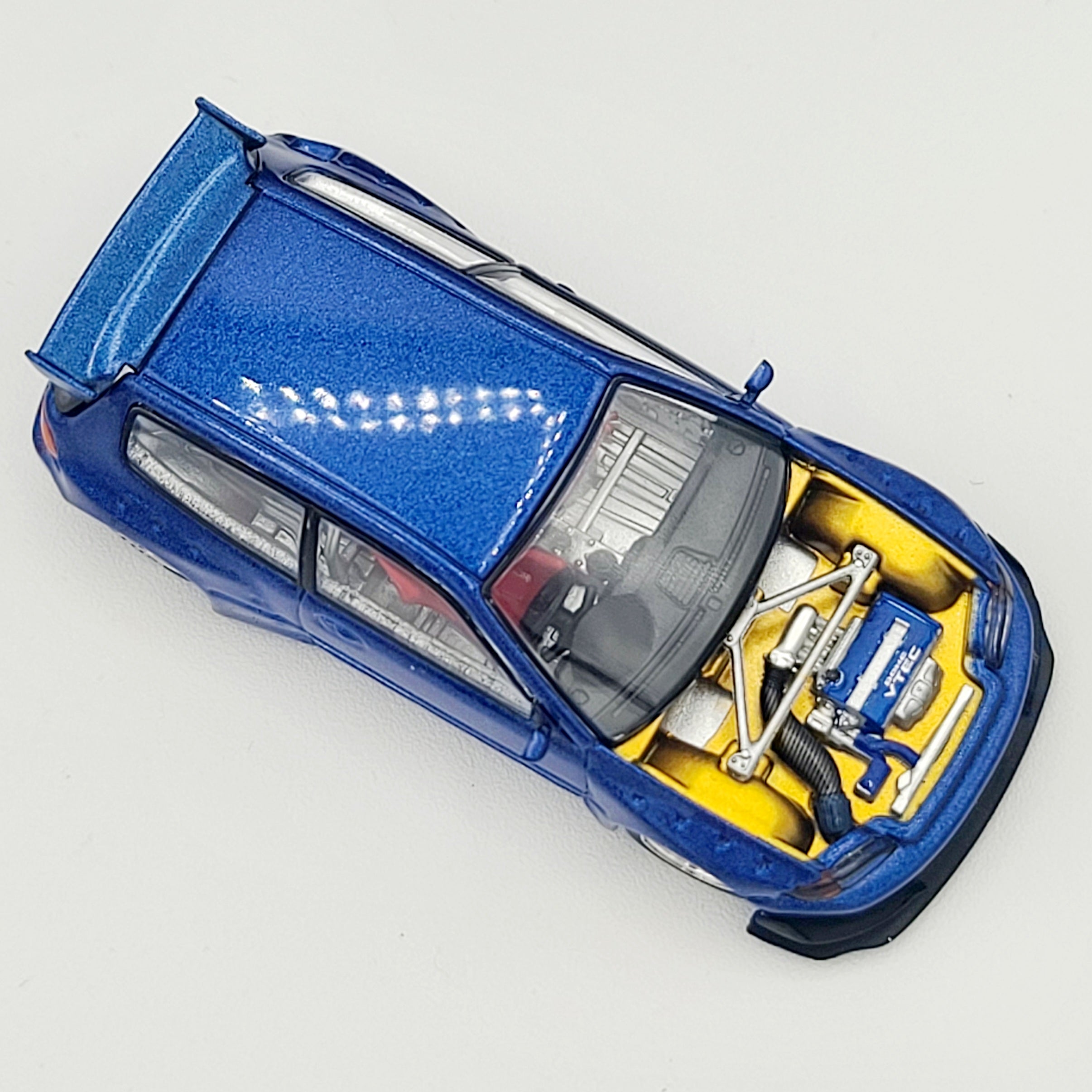 Pop Race Pandem Honda Civic EG6 - 1:64, Blue (2025 Limited Edition)