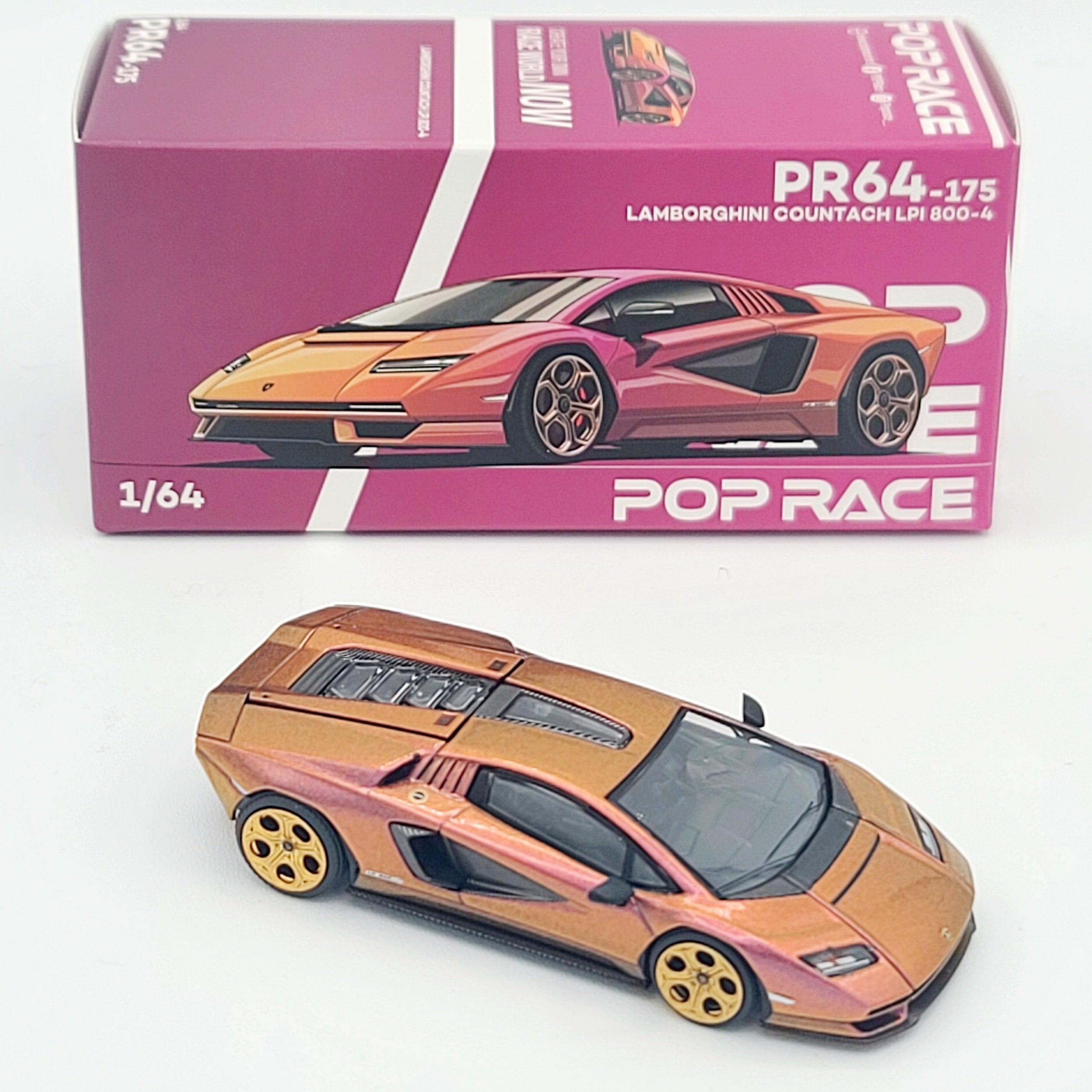 Pop Race Lamborghini Countach LPI 800-4 - 1:64 (2025 Limited Edition)