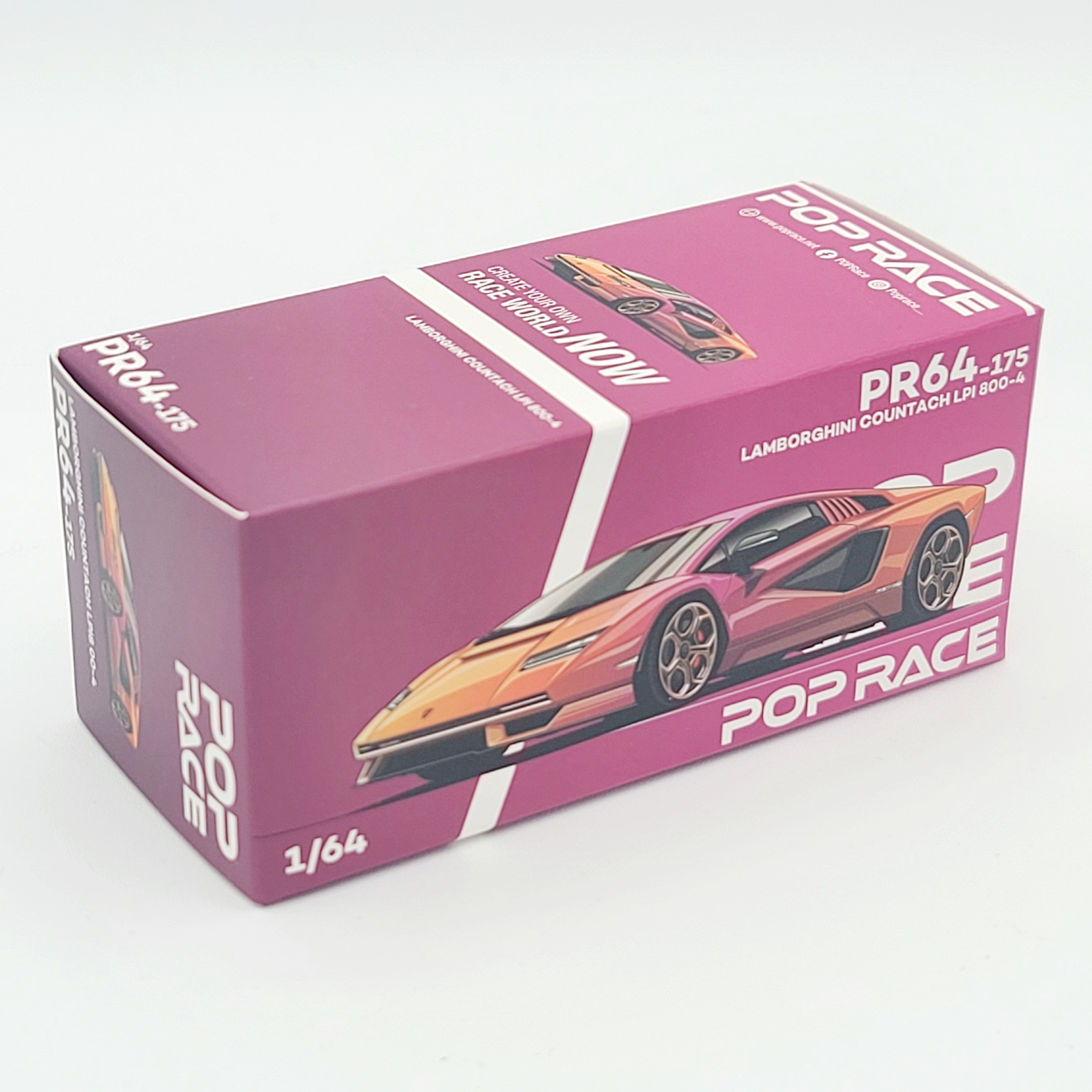 Pop Race Lamborghini Countach LPI 800-4 - 1:64 (2025 Limited Edition)