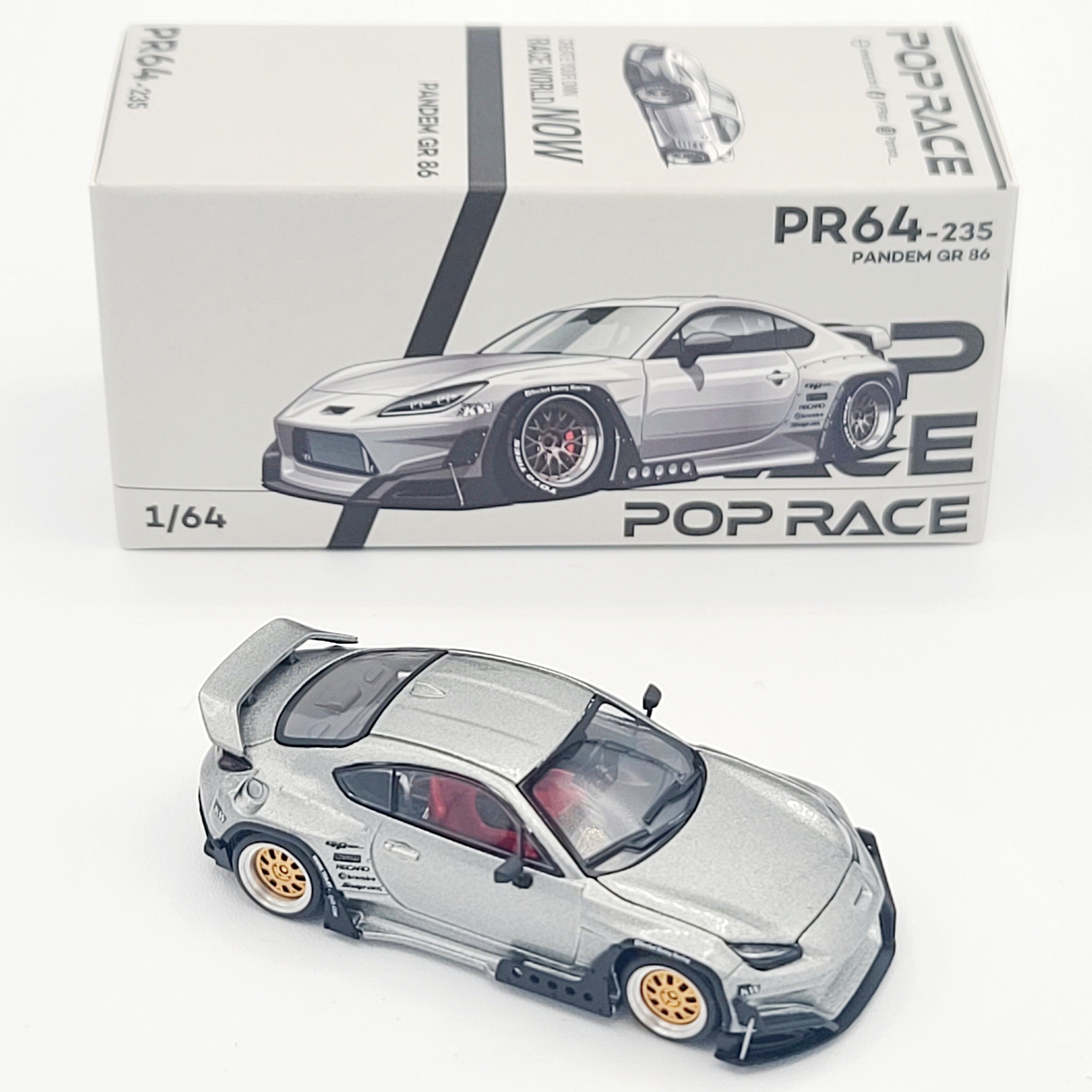 Pop Race Pandem Toyota GR 86 - 1:64 (2025 Limited Edition)