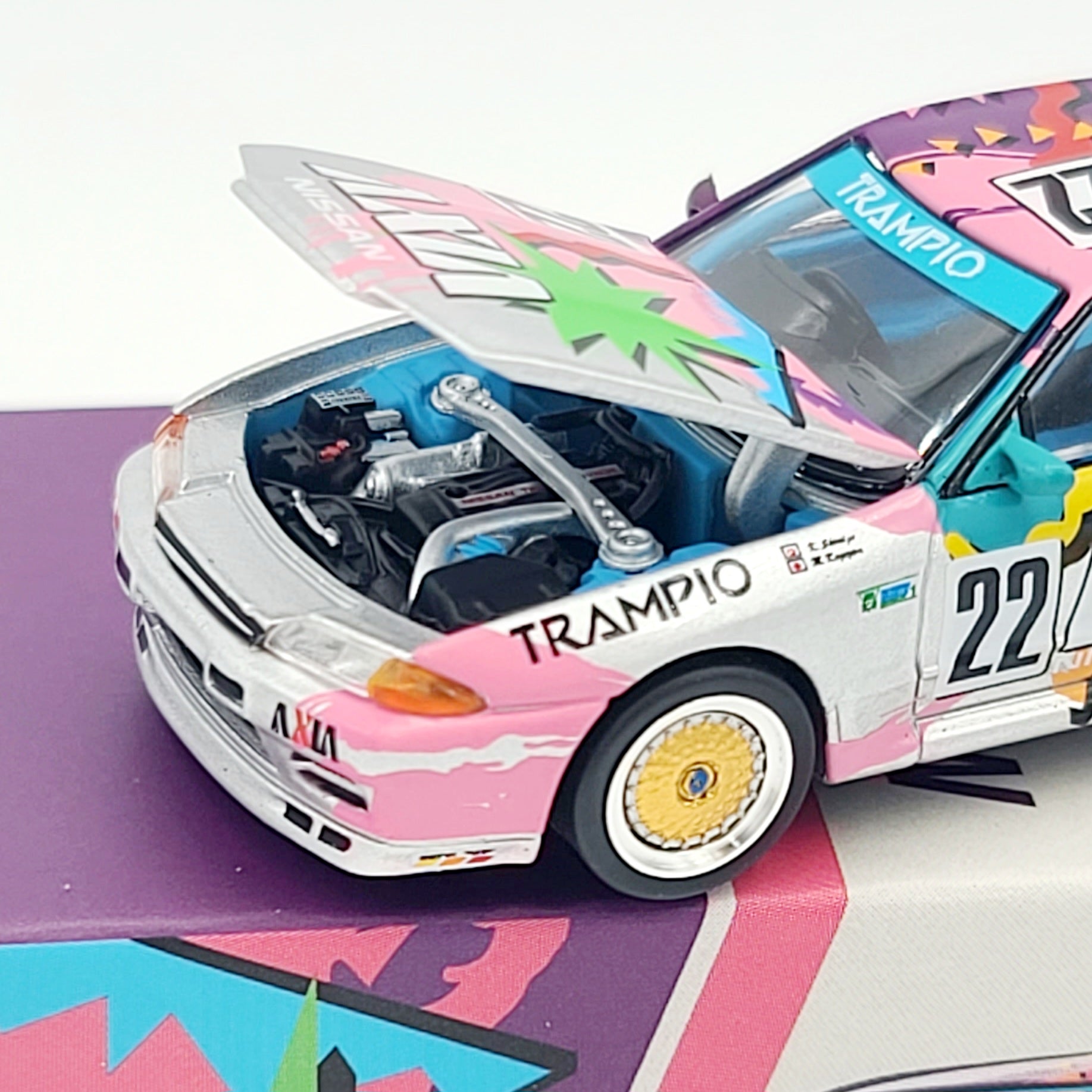 Pop Race Nissan Skyline GT-R R32 - 1:64, Axia / Trampio (2025 Limited Edition)