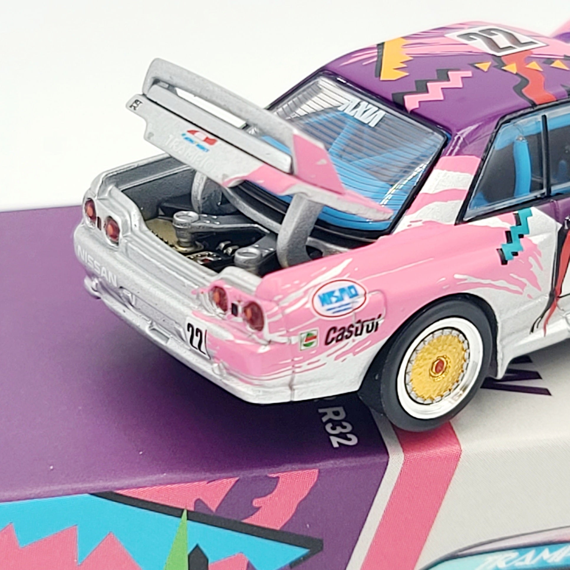 Pop Race Nissan Skyline GT-R R32 - 1:64, Axia / Trampio (2025 Limited Edition)