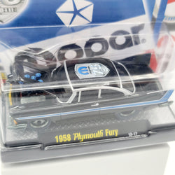 M2 Machines '58 Plymouth Fury - 1:64, Mopar 75th Anniversary (2012 Auto-Dreams Rel 1)
