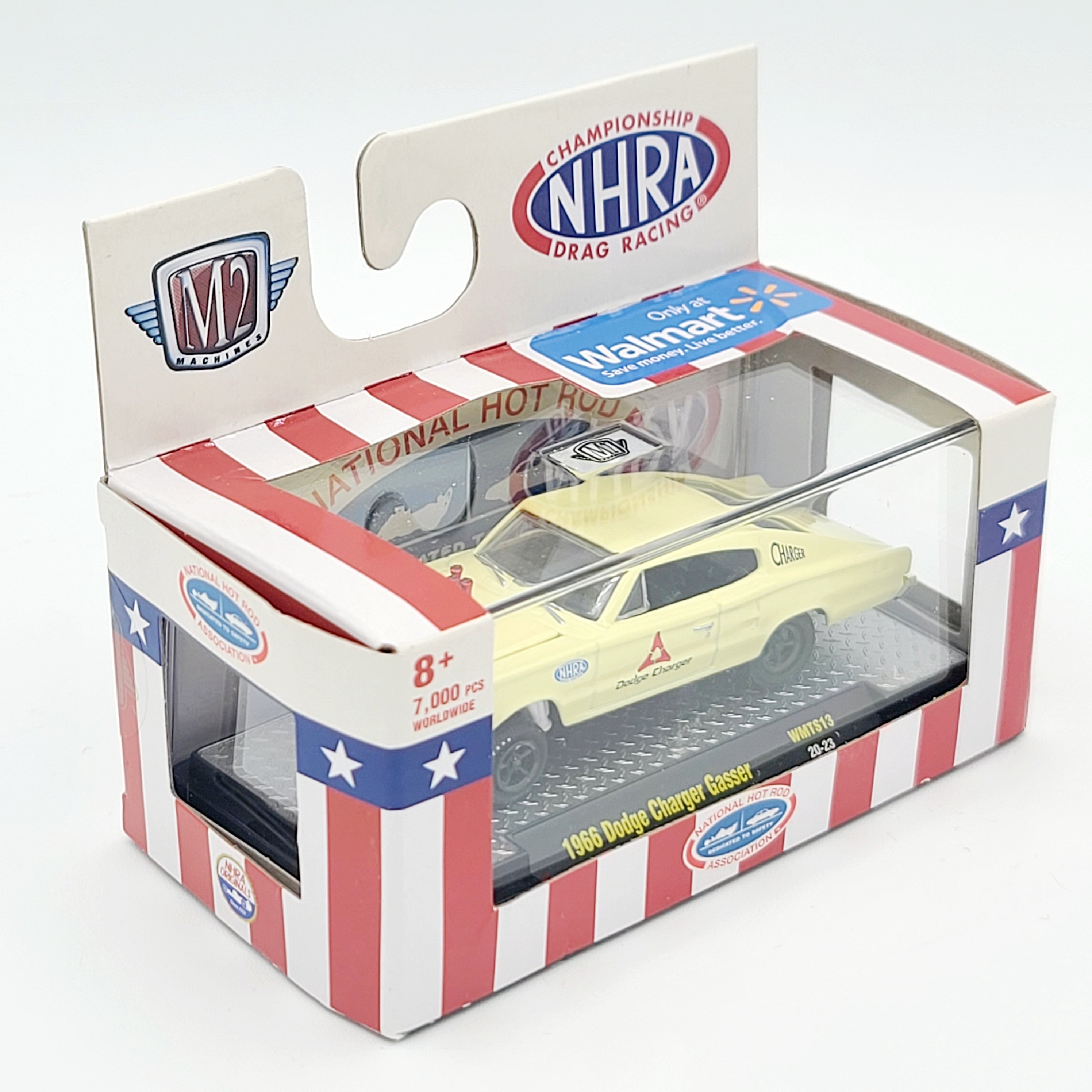 M2 Machines '66 Dodge Charger Gasser - 1:64 (2020 NHRA Rel. 13 - Walmart Exclusive)